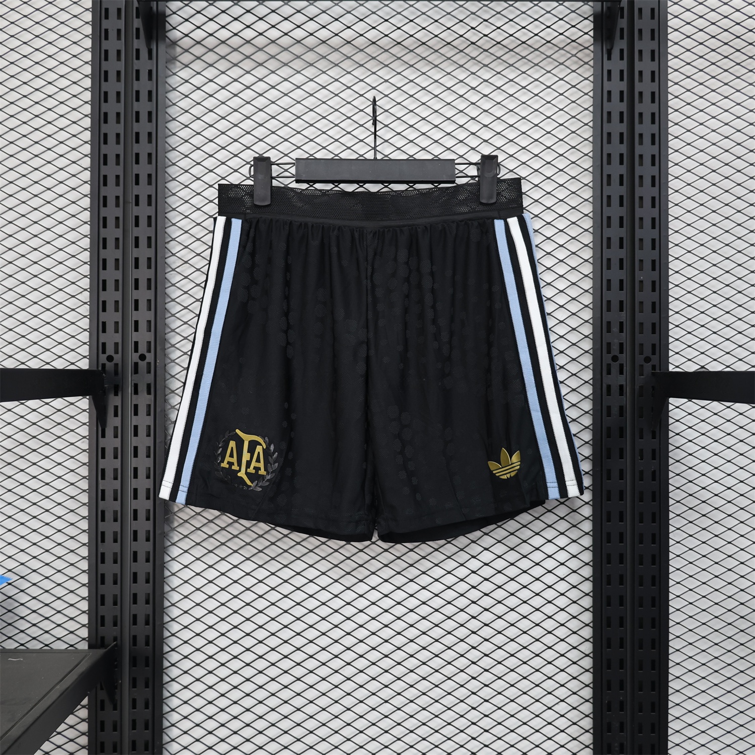 Argentina 25-26 Black Shorts - Player Version - ReplicasJersey