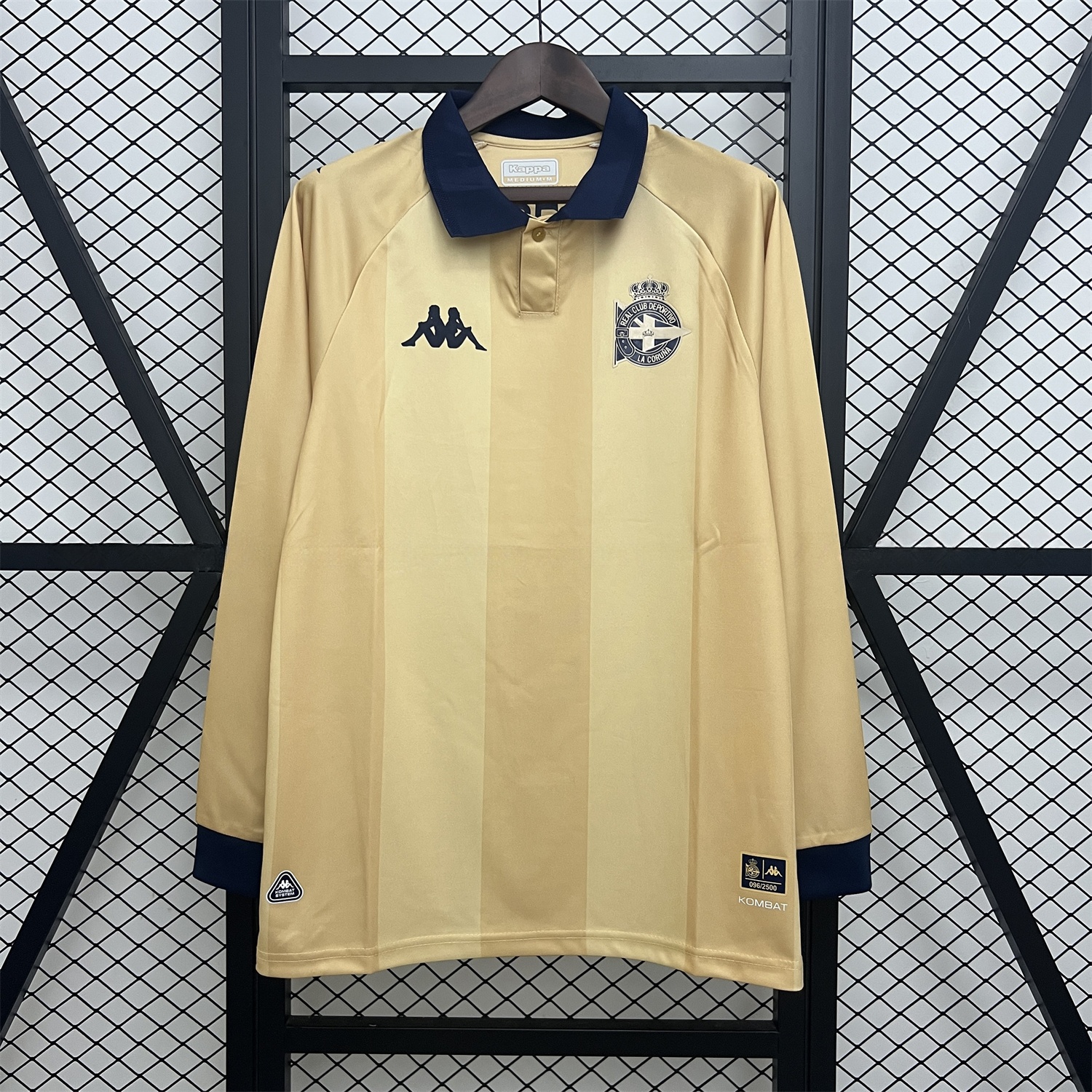 Deportivo de La Coruña 24-25 25th Anniversary of La Liga Triumph Long Sleeves Jersey - Fans Version - ReplicasJersey