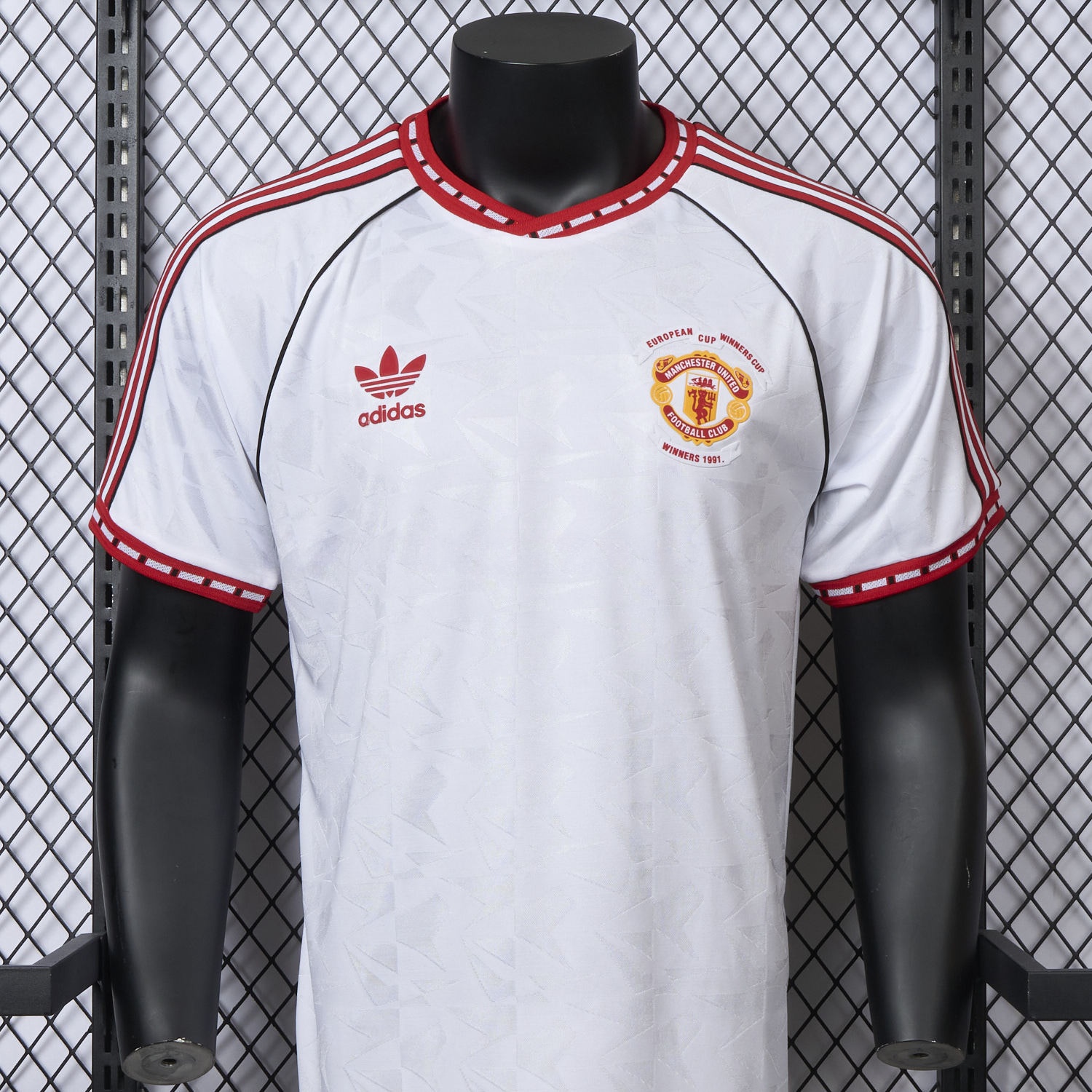 Manchester United Retro 1991 Third Remake Jersey - European Cup Winners' Cup Winners - Player Version - ReplicasJersey
