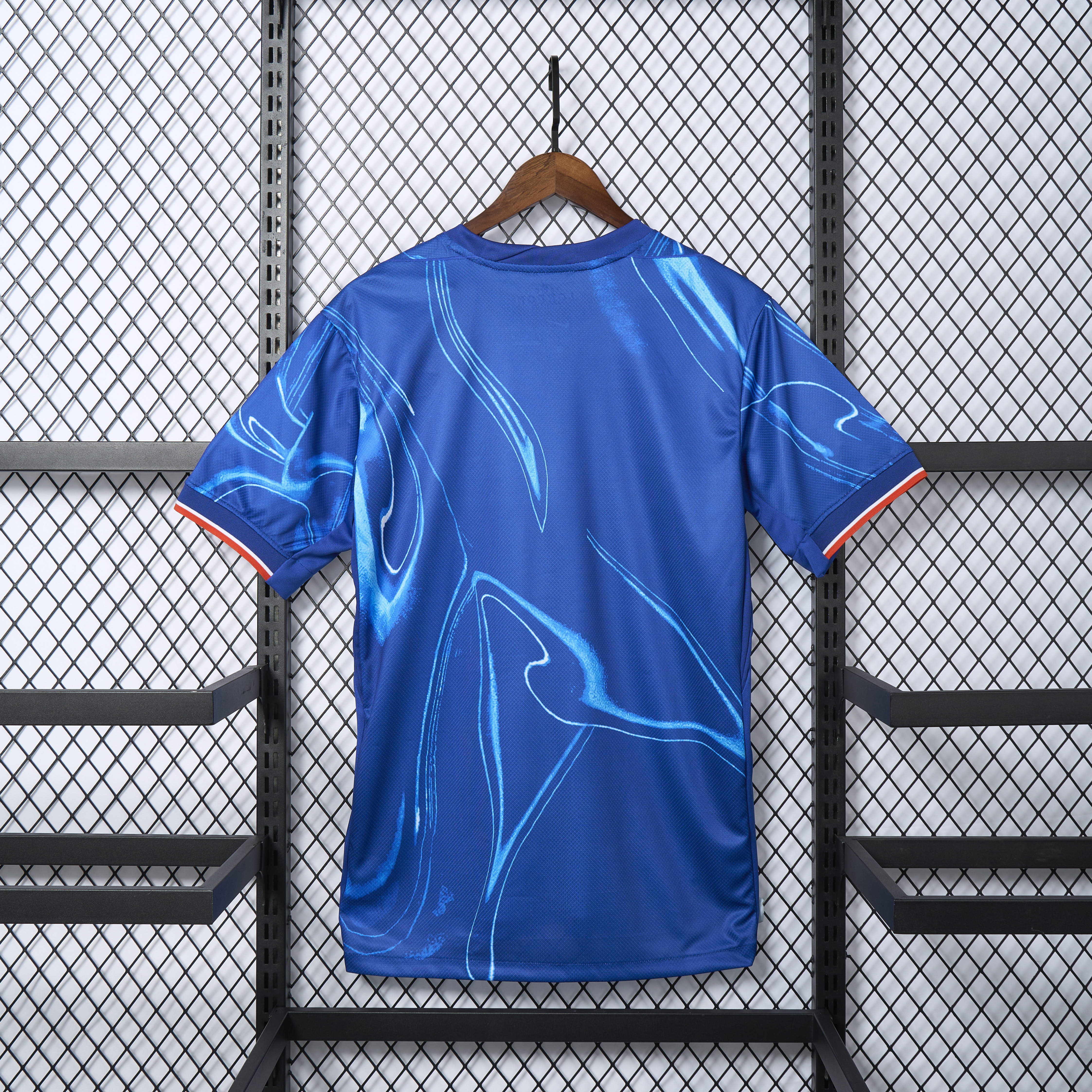 C.H.E.L.S.E.A 24-25 Home Stadium Jersey With Chest Advertisement - Fans Version - ReplicasJersey