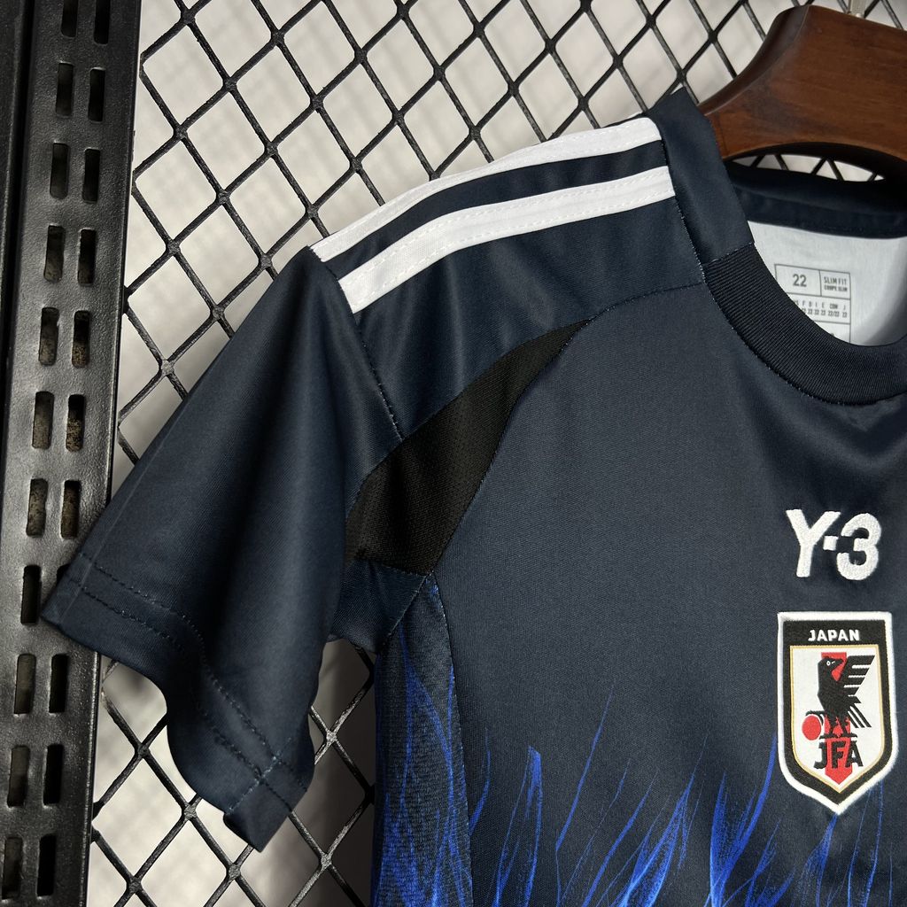 Japan 2024 Y3 Home Stadium Kids Kit - ReplicasJersey