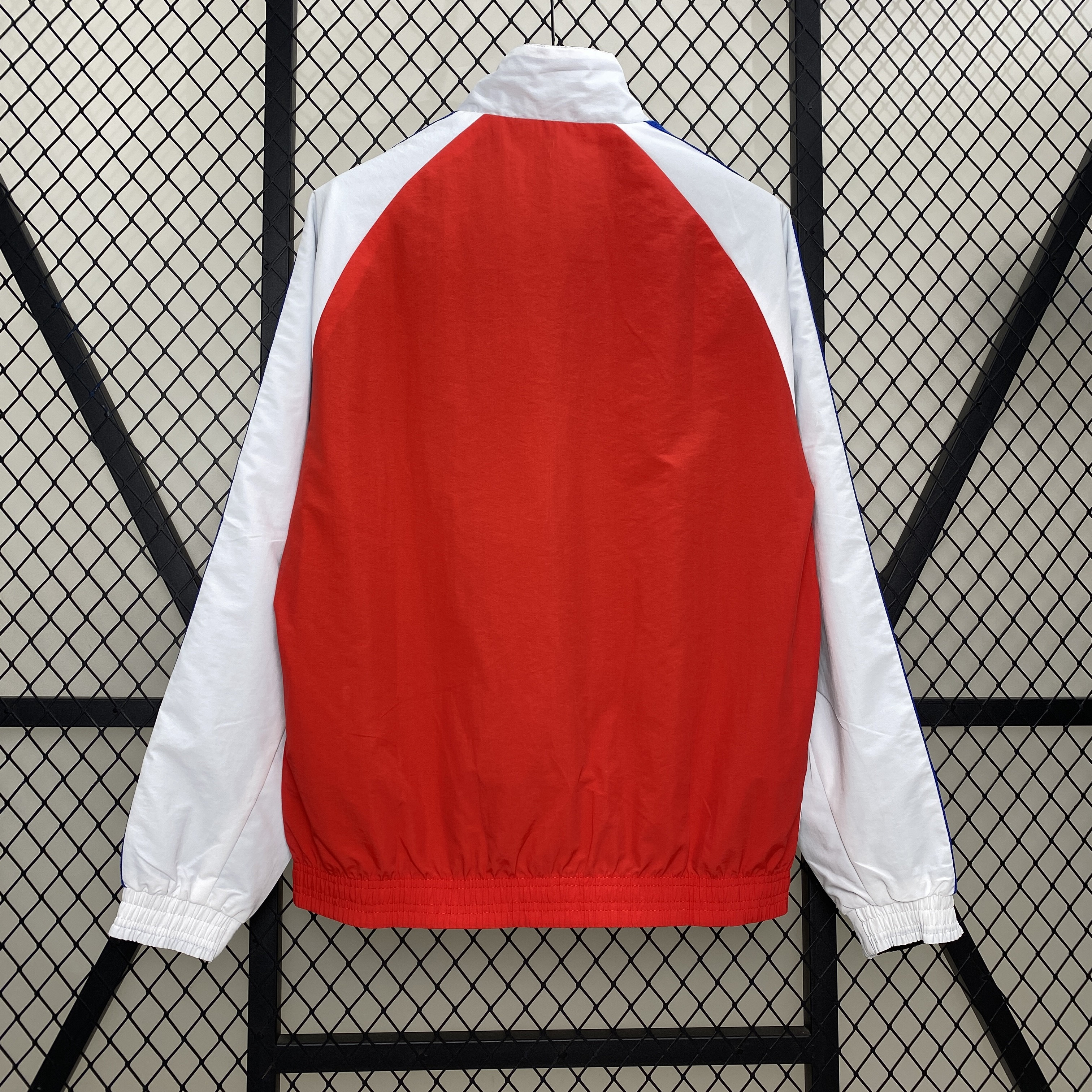 Arsenal 24-25 Double Sided Reversible Windbreaker - Home & Away Jersey Style - ReplicasJersey