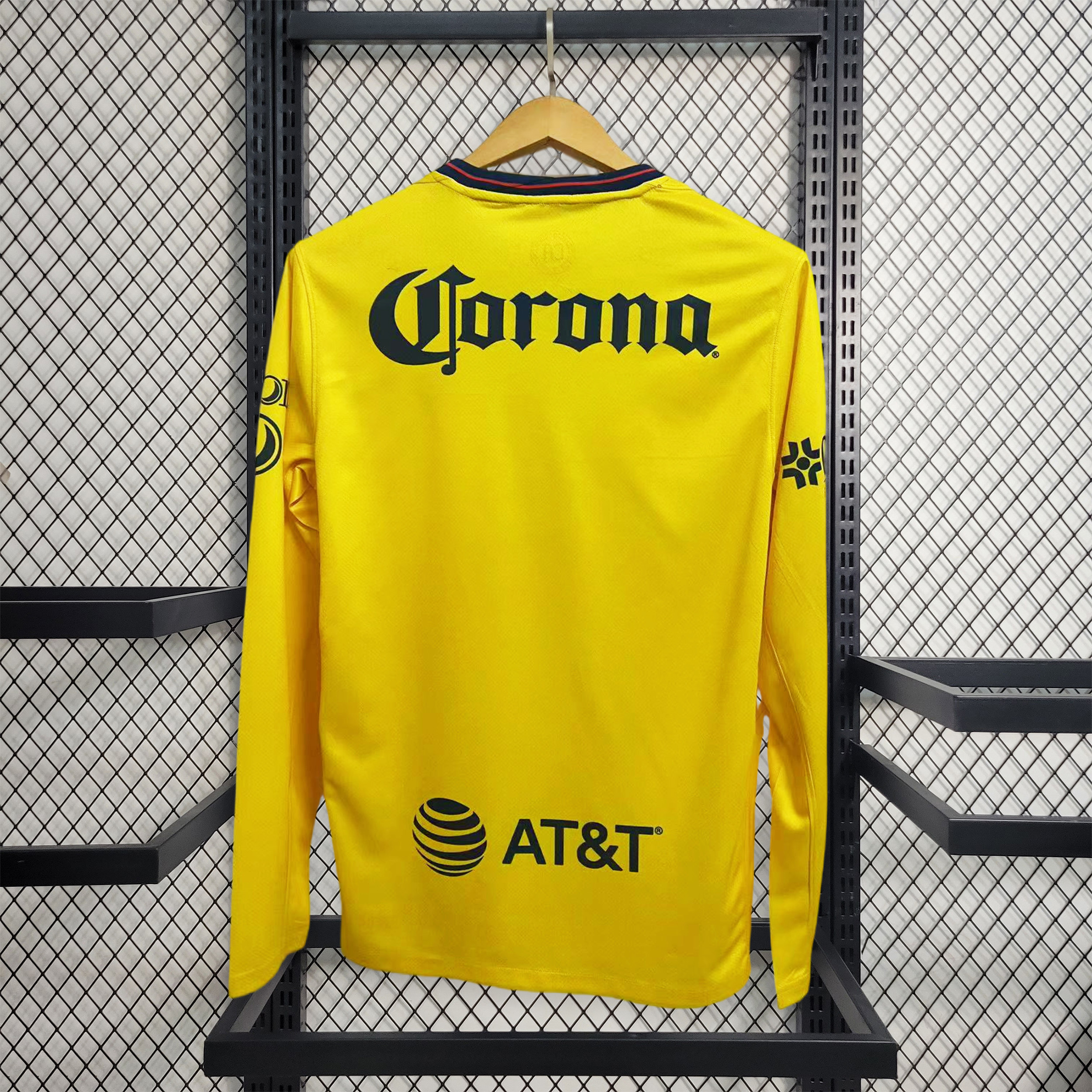 Club América 24-25 Home Long Sleeve Jersey - Fans Version - ReplicasJersey