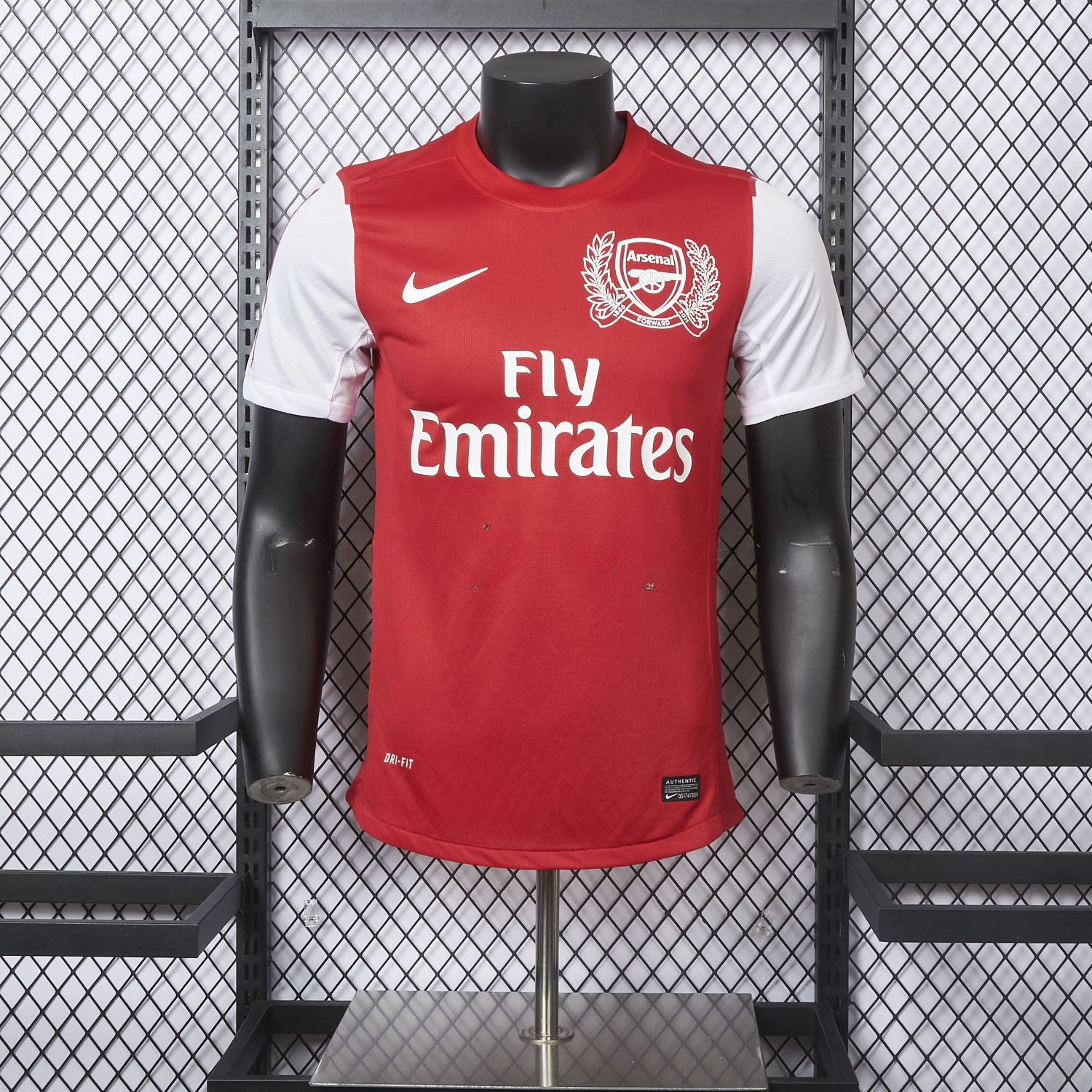 Retro Arsenal 2011-12 Home Jersey - Player Version - ReplicasJersey