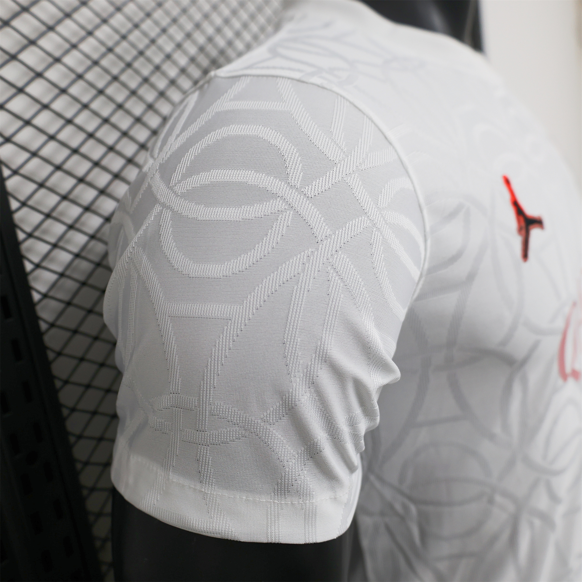 Paris Saint-Germain PSG X JD 24-25 Third Pre-Match White Jersey - Player Version - ReplicasJersey