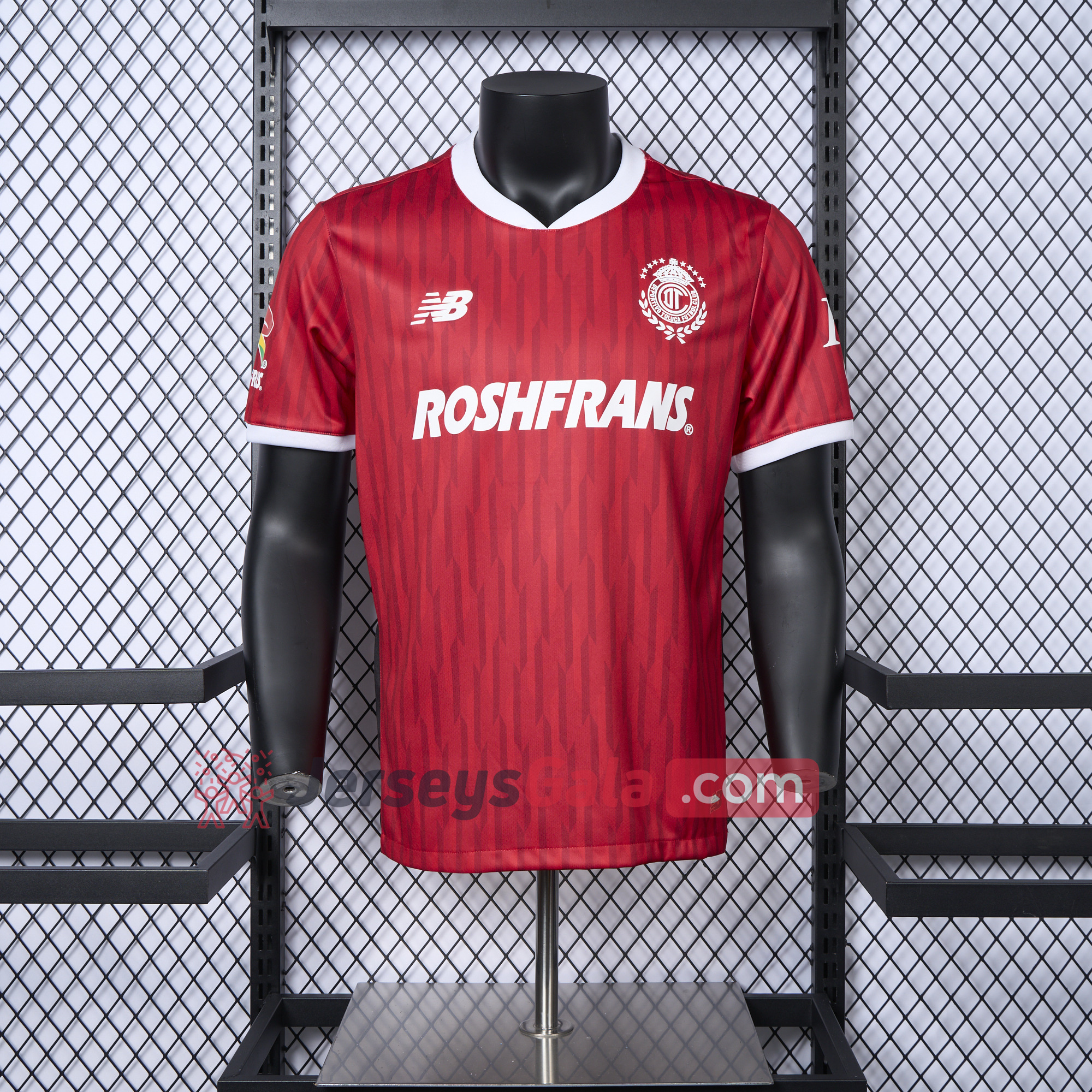 Toluca 24-25 Home Jersey - Player Version - ReplicasJersey