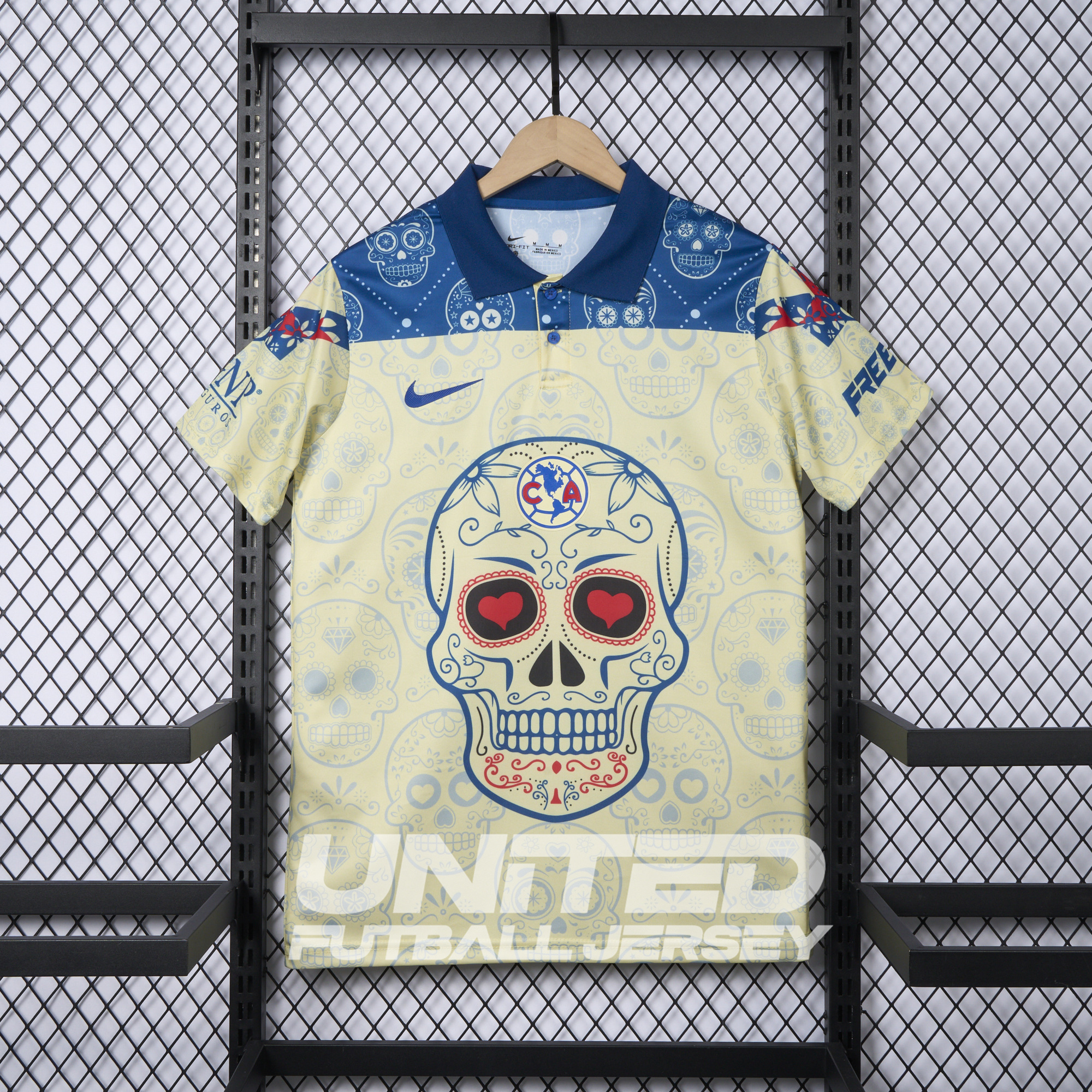 Club América 24-25 Day of the Dead Special Edition Jersey - Fans Version - ReplicasJersey