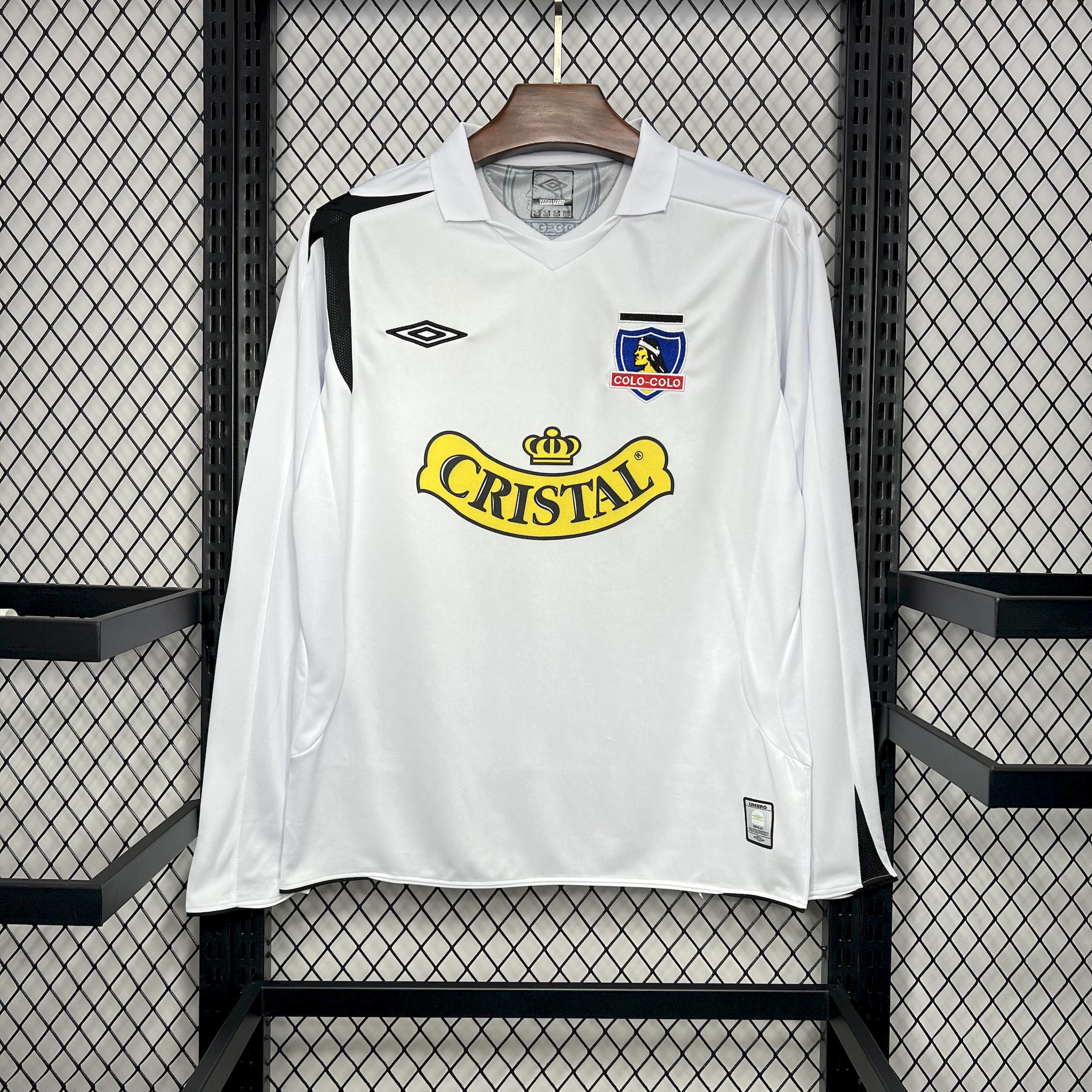 Retro Colo Colo 2006 Home Long Sleeve Jersey - ReplicasJersey