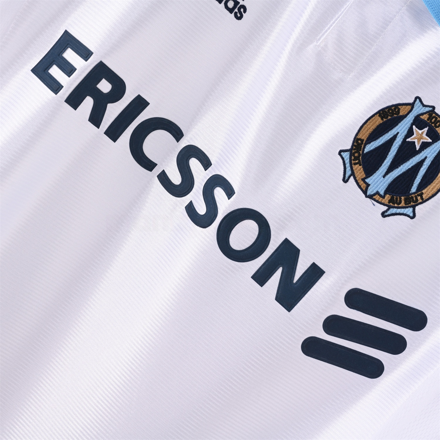Retro Marseille 1998-99 Home Jersey - ReplicasJersey