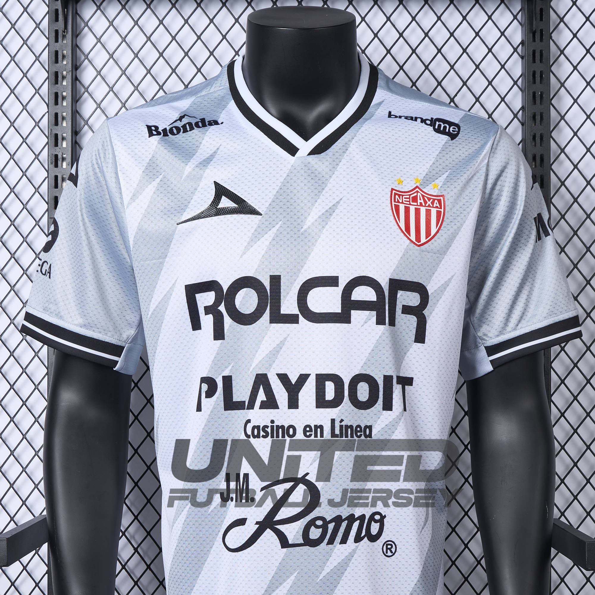 Club Necaxa 24-25 Away Jersey - Player Version - ReplicasJersey