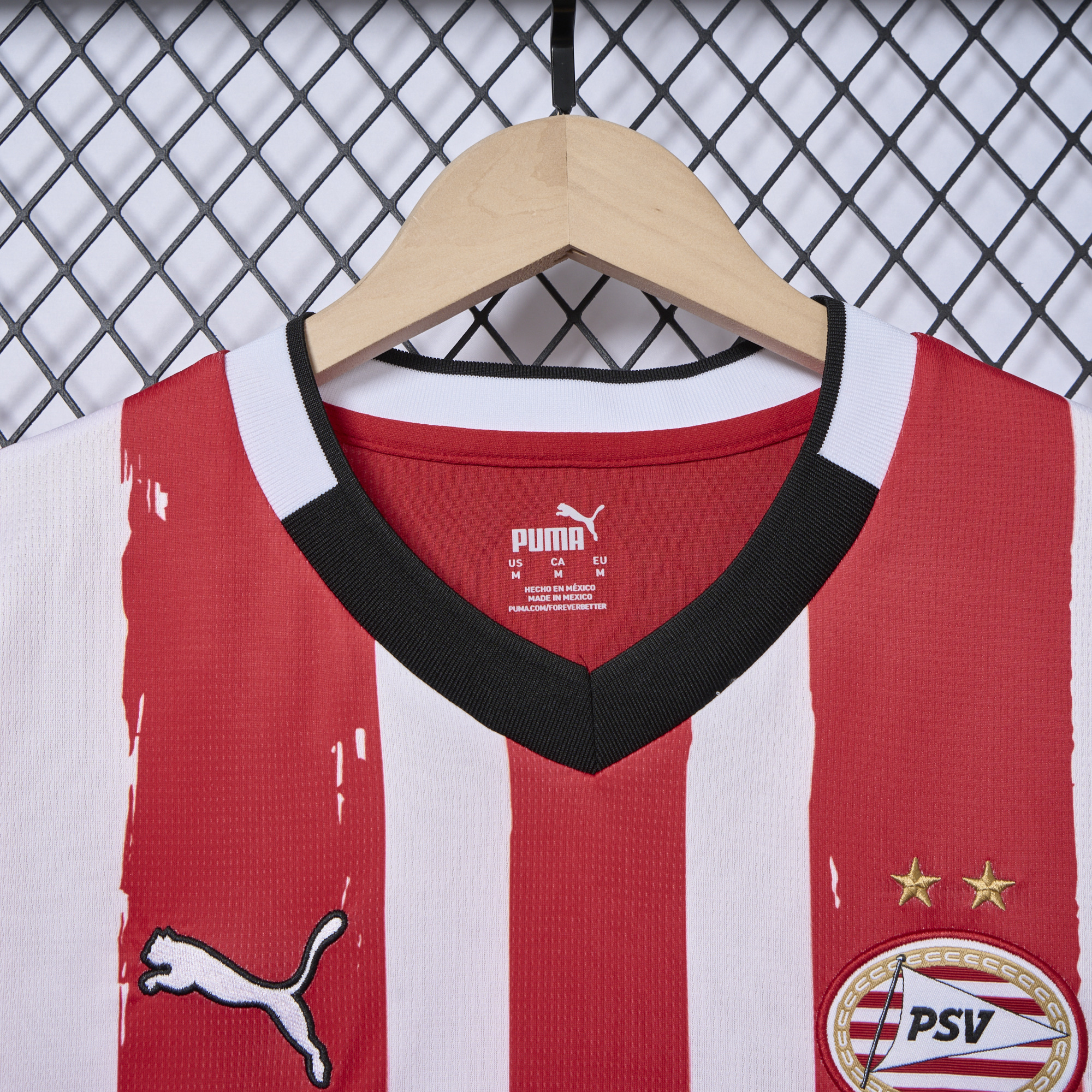 PSV Eindhoven 24-25 Home Jersey - Fans Version - ReplicasJersey