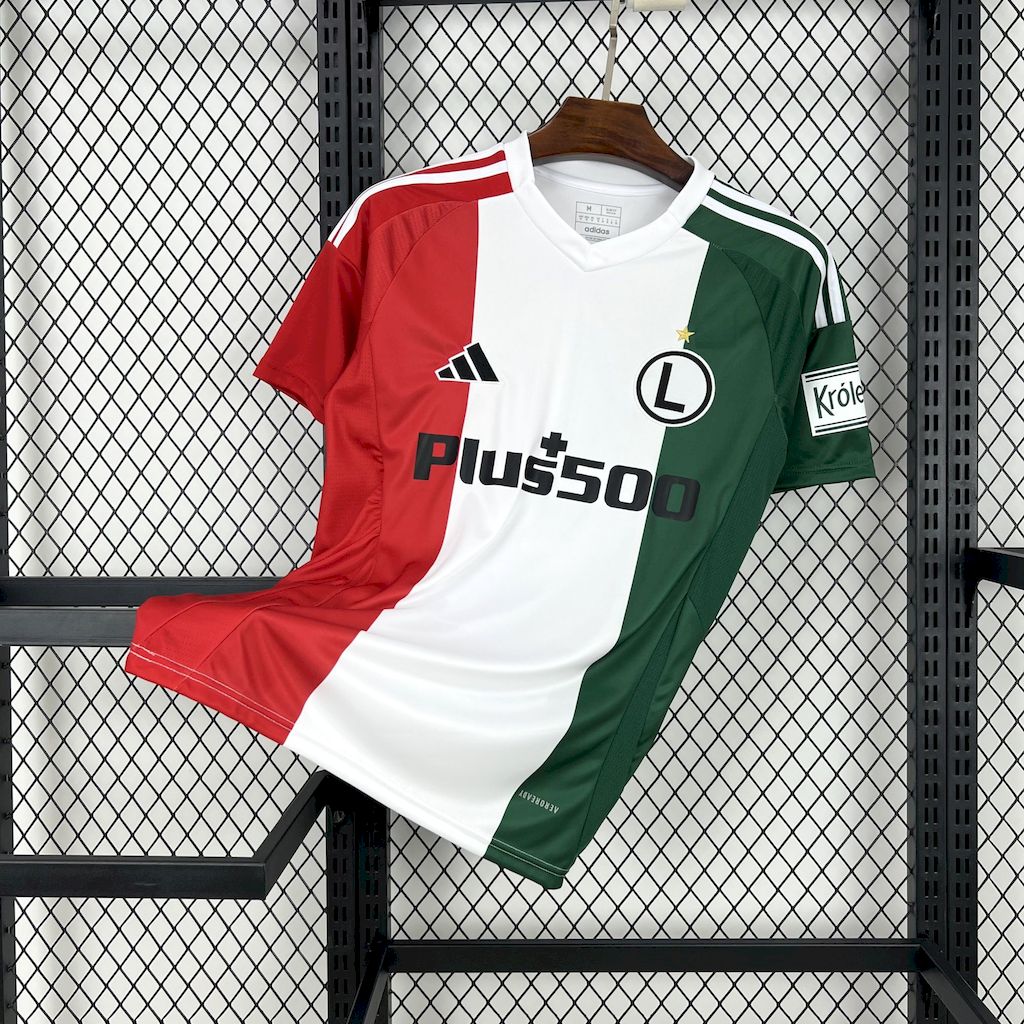 Legia Warsaw 24-25 Away Jersey - Fans Version - ReplicasJersey