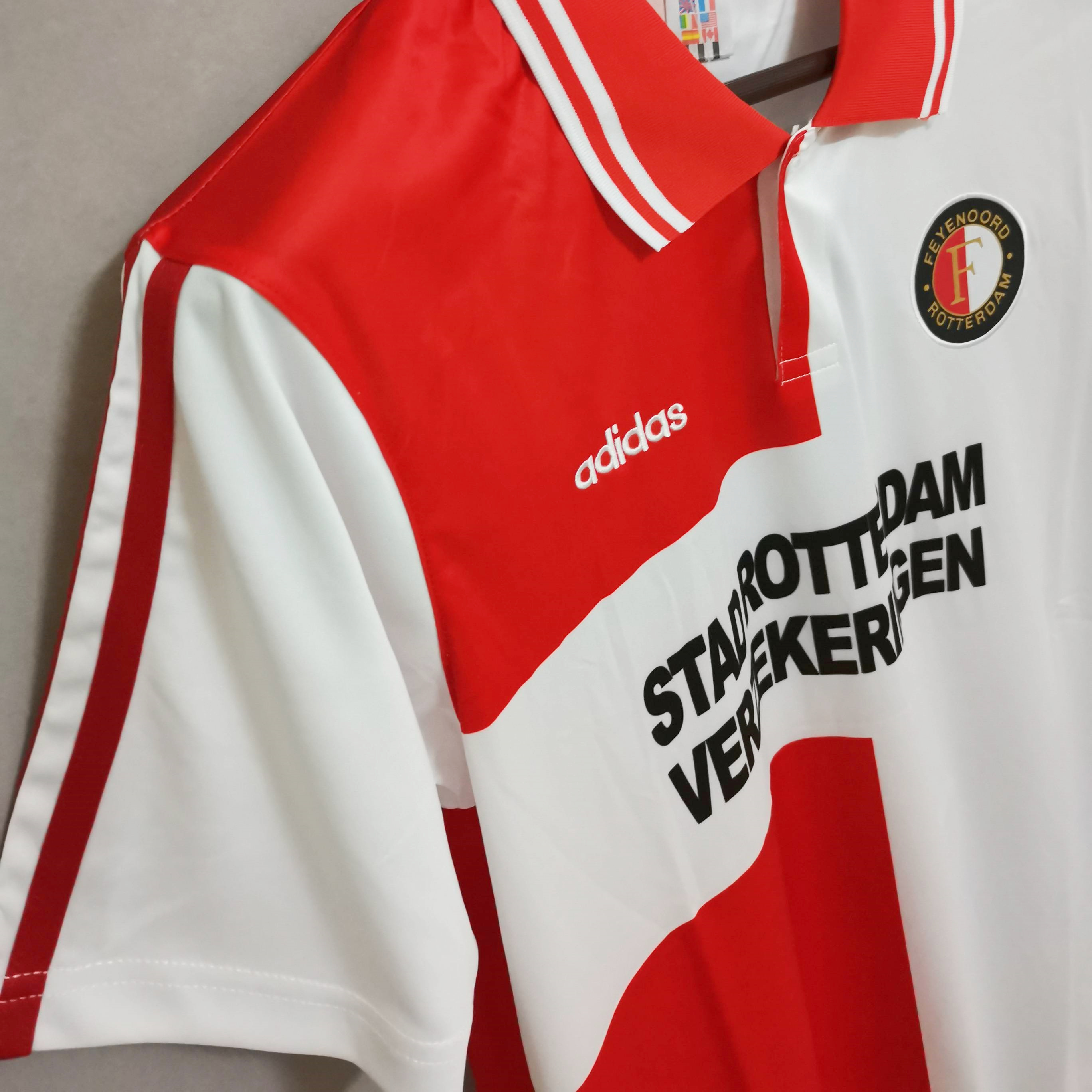 Retro Feyenoord 1994-96 Home Jersey - ReplicasJersey