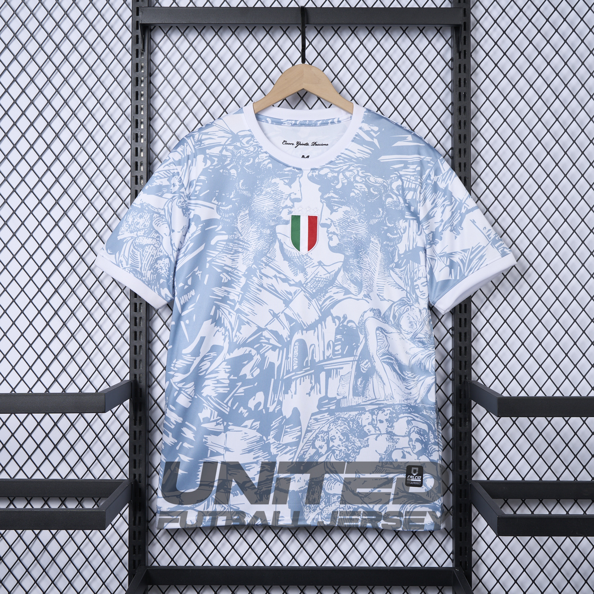 Italy 2024 White Special Edition Jersey - Fans Version - ReplicasJersey