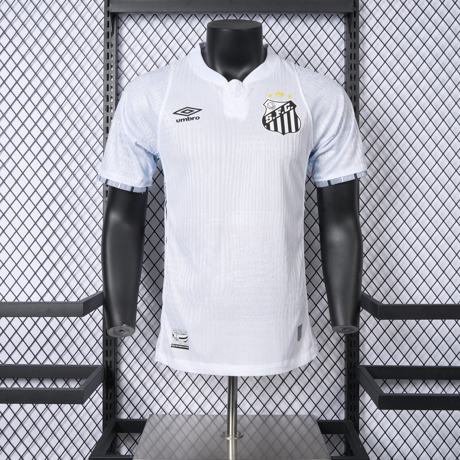 Santos 25-26 Home Unsponsored Jersey - Player Version - ReplicasJersey