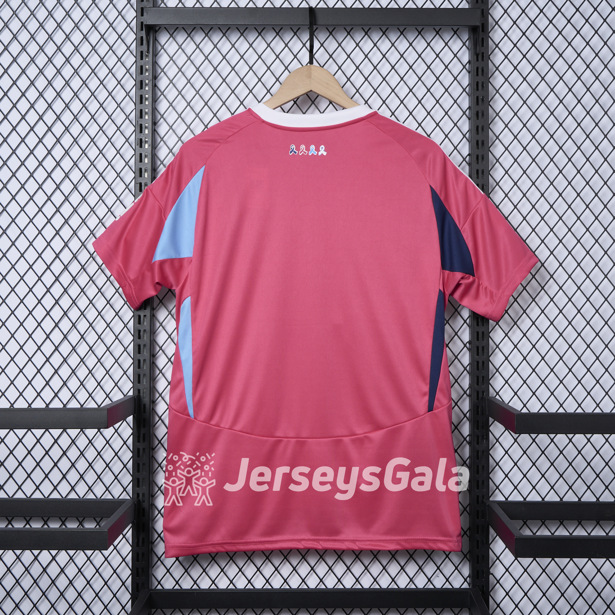 Schalke 04 24-25 GK Pink October Jersey - Fans Version - ReplicasJersey