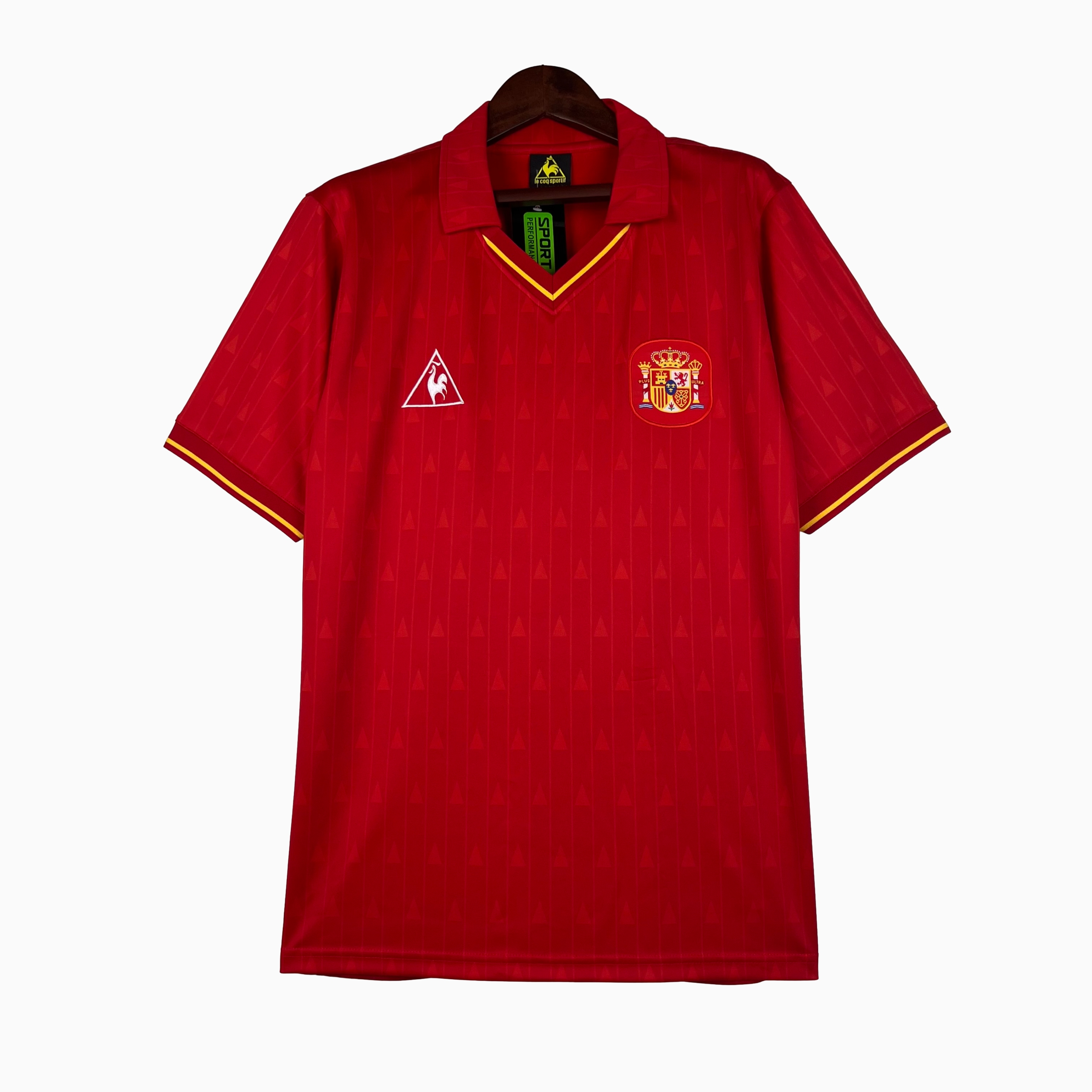 Retro Spain 1988-90 Home Stadium Jersey - ReplicasJersey