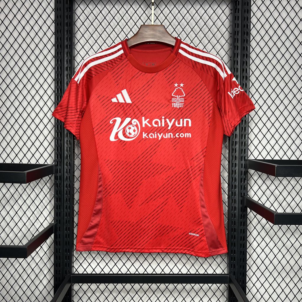 Nottingham Forest 24-25 Home Stadium Jersey - Fans Version - ReplicasJersey