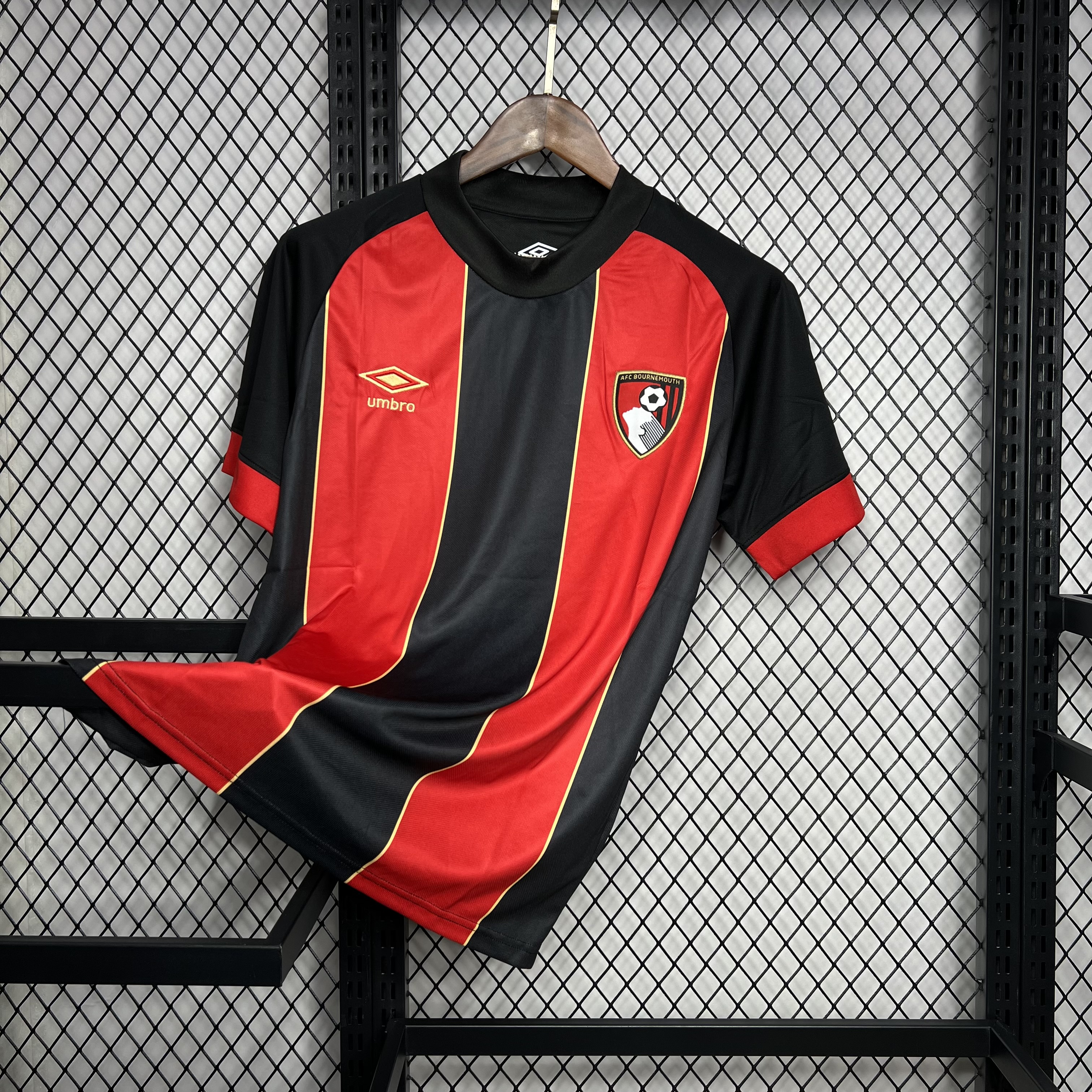 Bournemouth 24-25 Home Stadium Jersey - Fans Version - ReplicasJersey