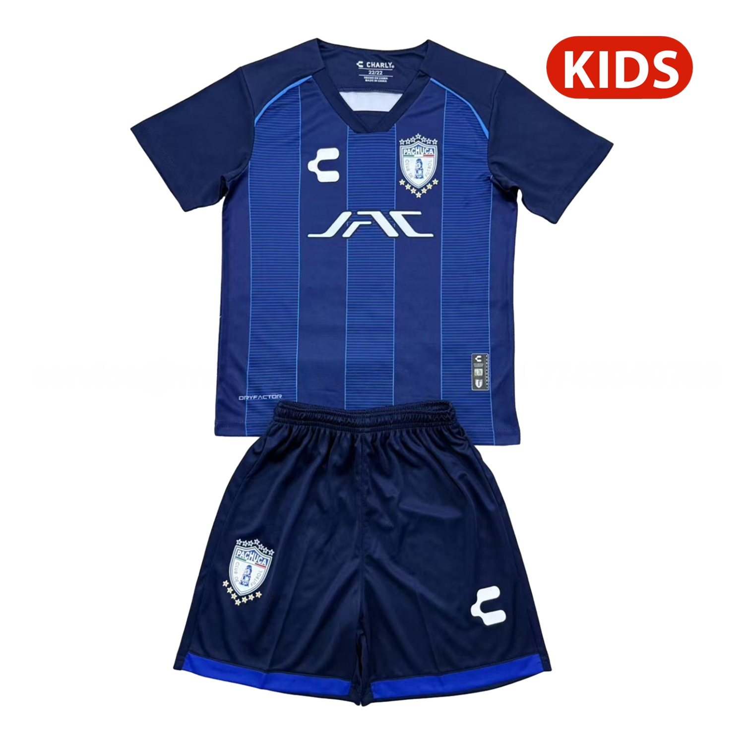 Pachuca 25-26 Away Kids Kit - ReplicasJersey