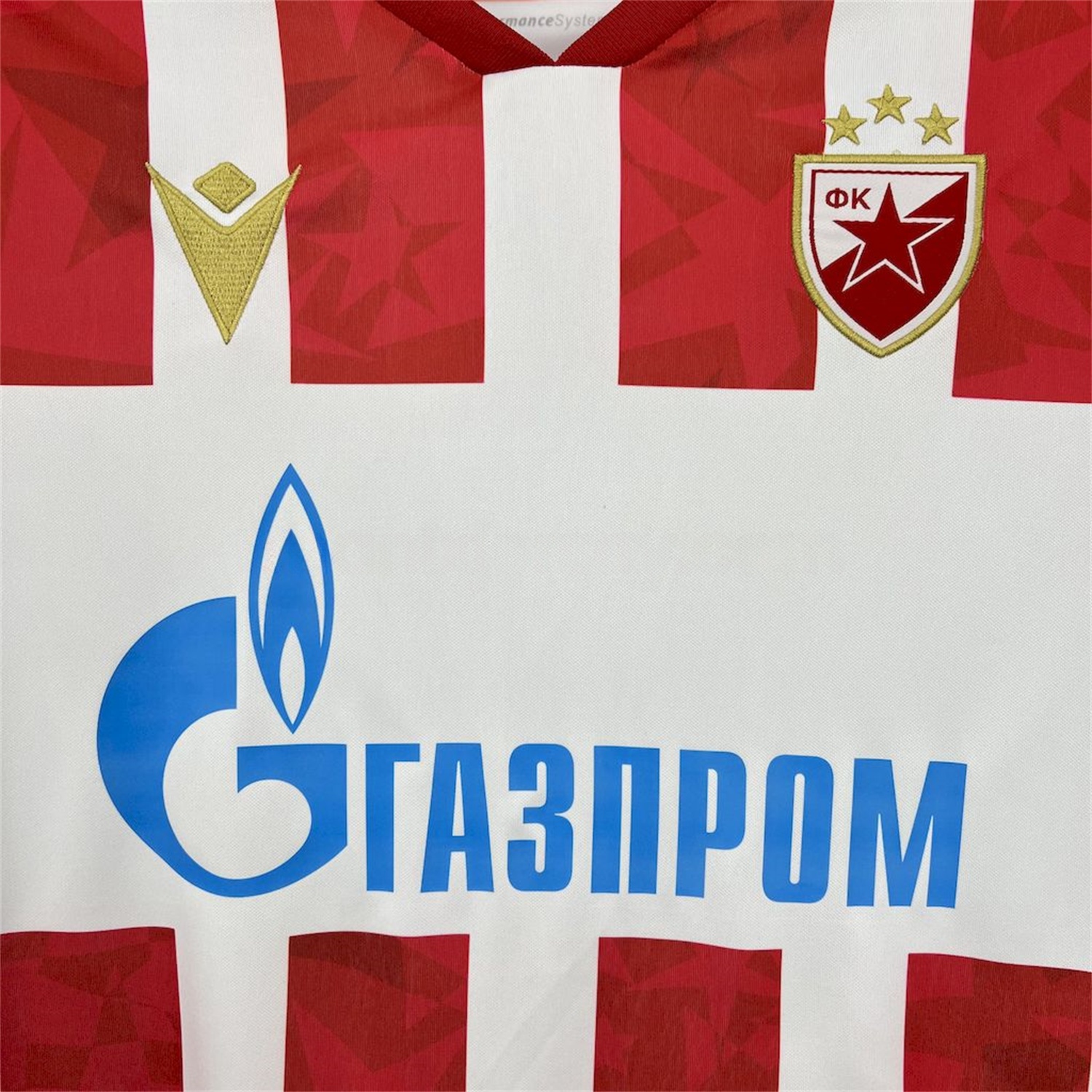 Red Star Belgrade 24-25 Home Jersey - Fans Version - ReplicasJersey