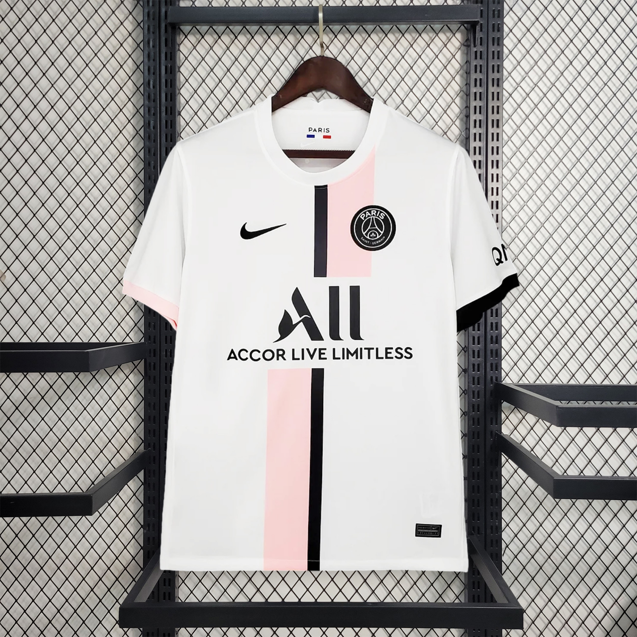 Retro Paris Saint-Germain PSG 2021-22 Away Jersey - ReplicasJersey