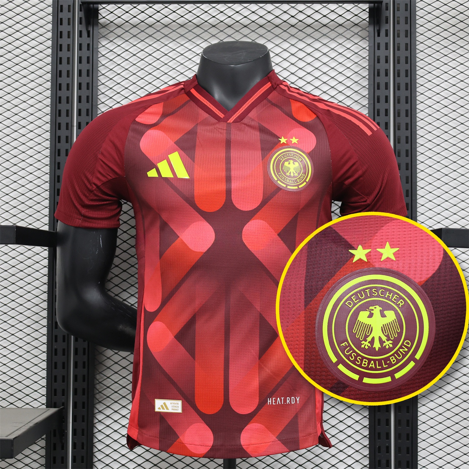 Germany 2025 Women's Euro Away Jersey - Men's Player Version - ReplicasJersey