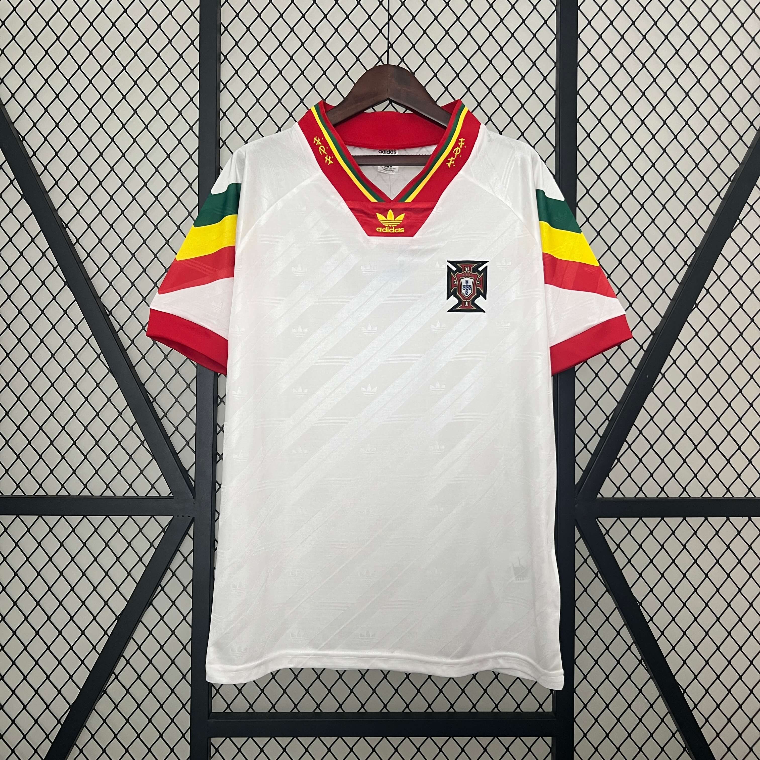 Retro Portugal 1992 Away Jersey - ReplicasJersey