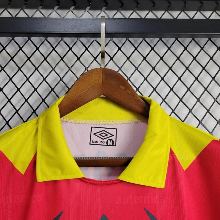 Retro Mexico 1998 World Cup Goalkeeper Red Jersey - ReplicasJersey