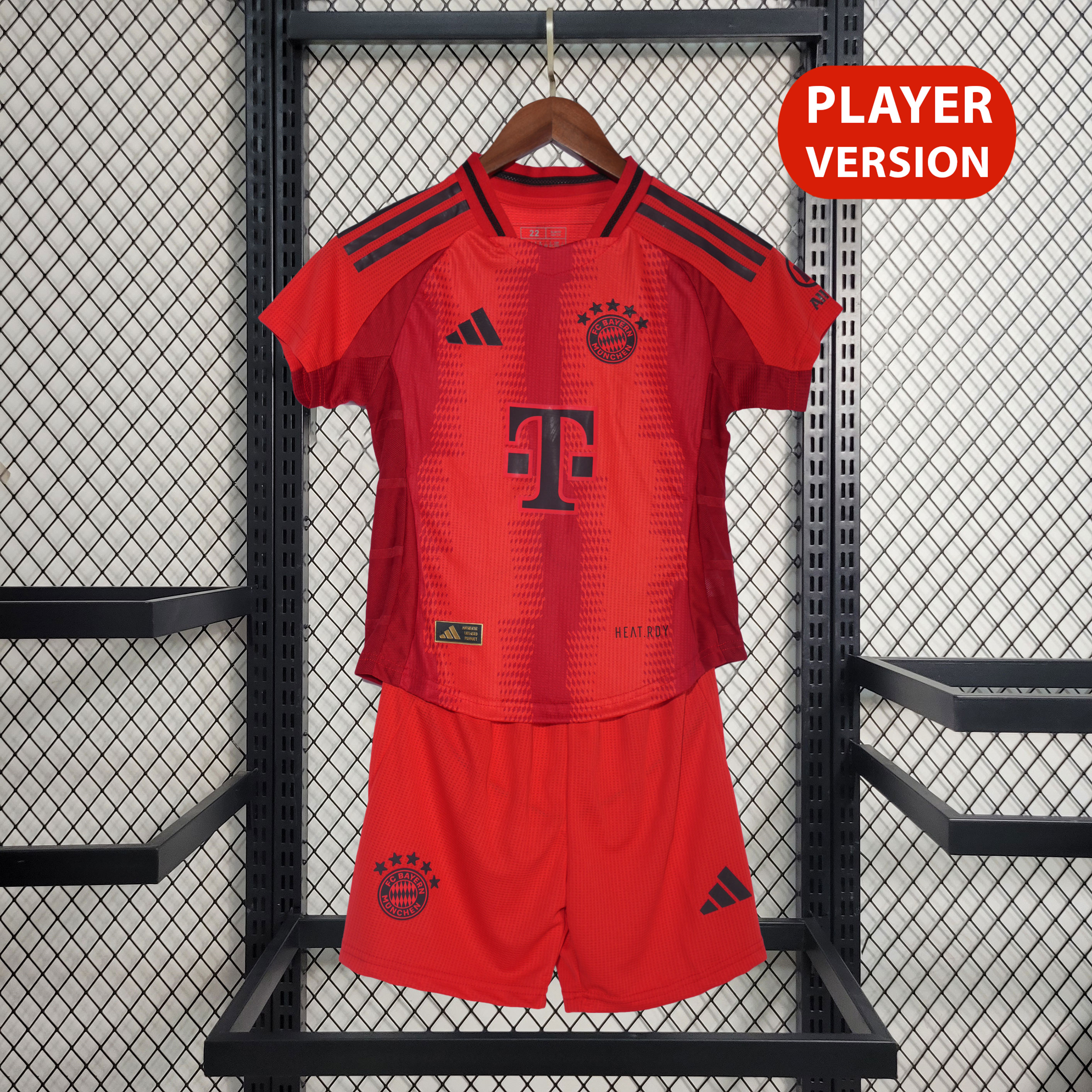 Bayern Munich 24-25 Home Kids Kit - Player Version - ReplicasJersey