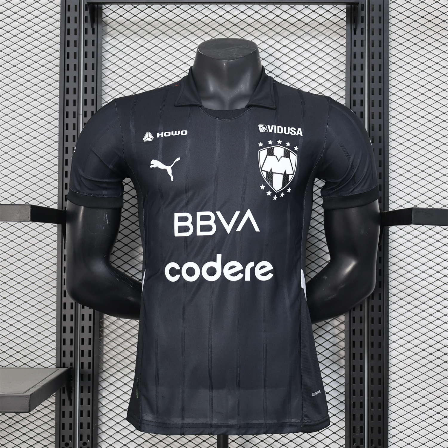 Rayados Monterrey 24-25 Black Special Edition Jersey - Player Version - ReplicasJersey