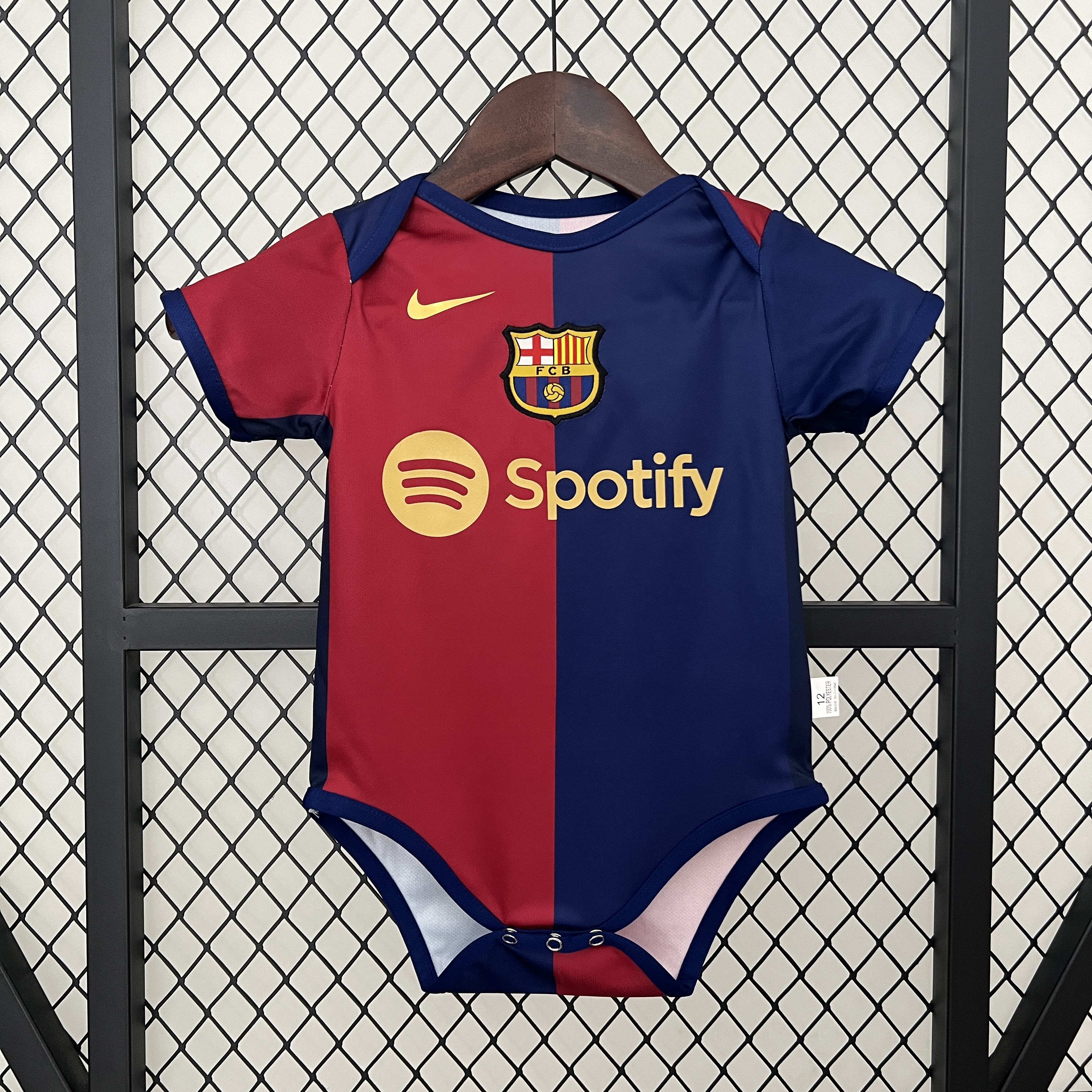B.A.R.S.A 24-25 Home Baby Crawling Suit - ReplicasJersey