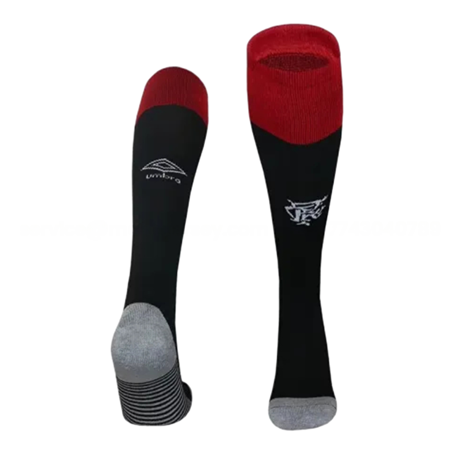 Glasgow Rangers 25-26 Home Socks - Black - ReplicasJersey