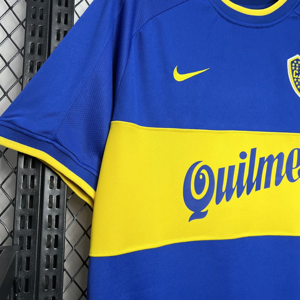 Retro Boca Juniors 2000-01 Home Jersey - ReplicasJersey