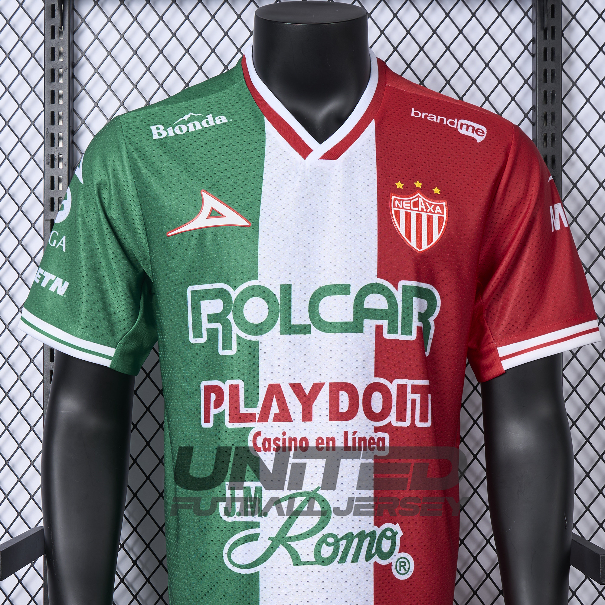 Club Necaxa 24-25 Cup Jersey - Player Version - ReplicasJersey