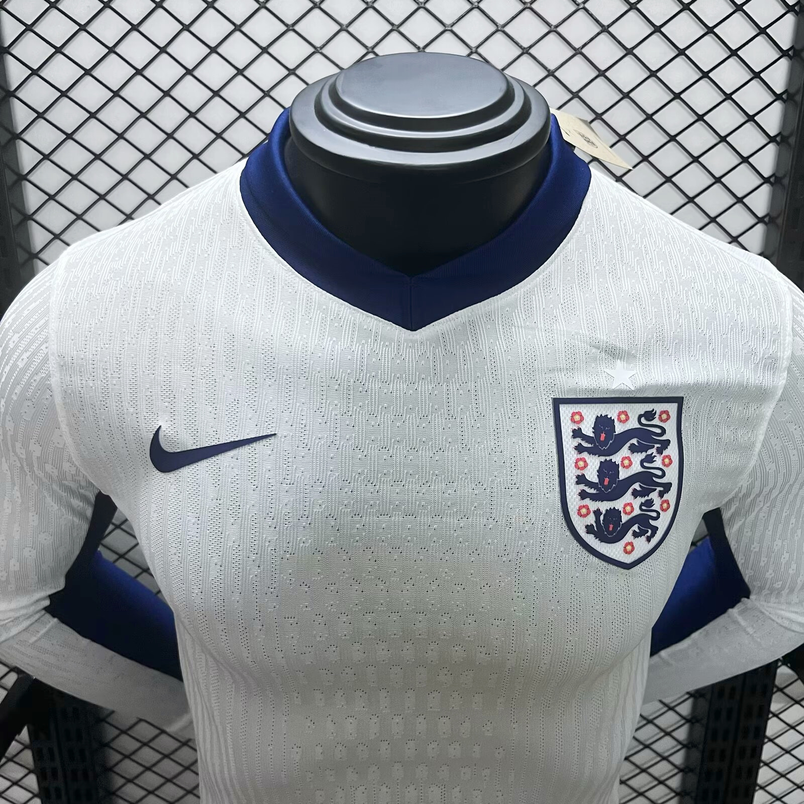 England 2024 Home Stadium Long Sleeve Jersey - Player Version - ReplicasJersey