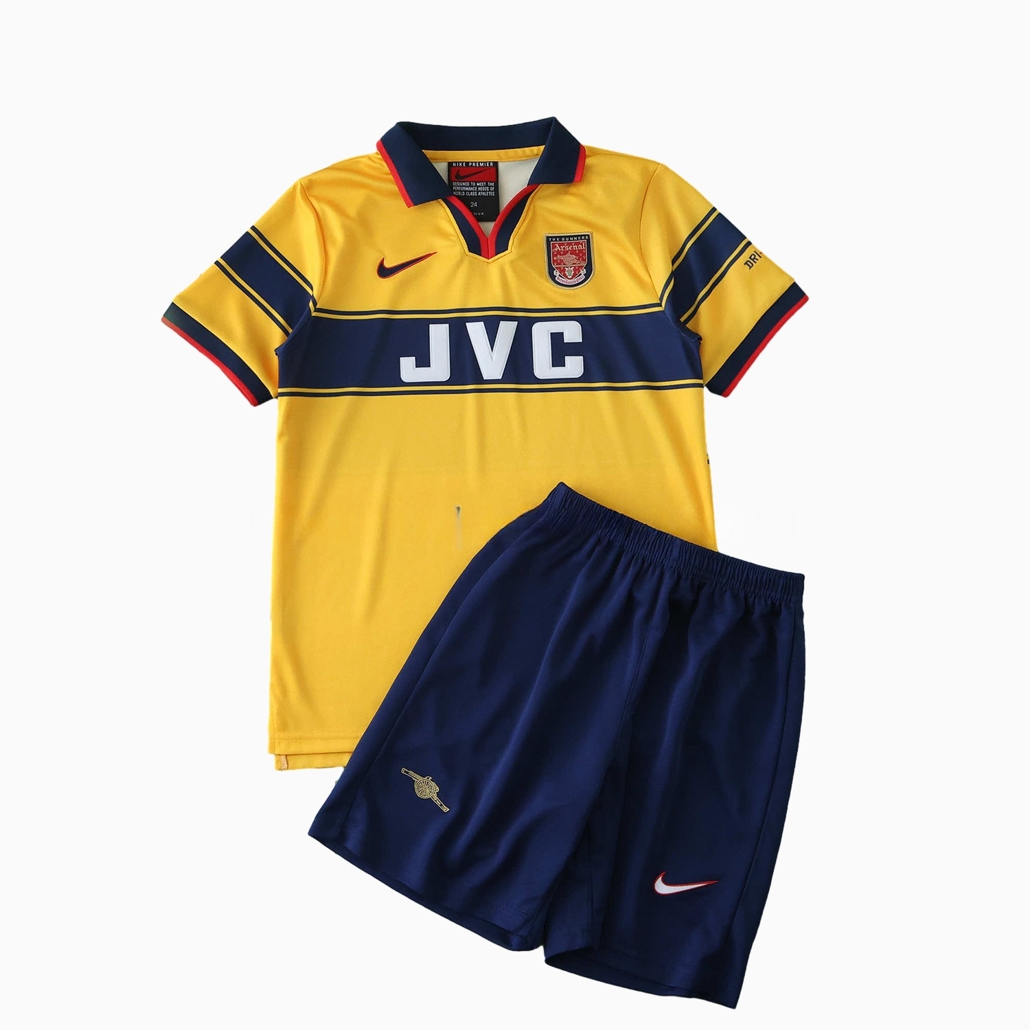 Retro Arsenal 1997-99 Away Kids Kit - ReplicasJersey
