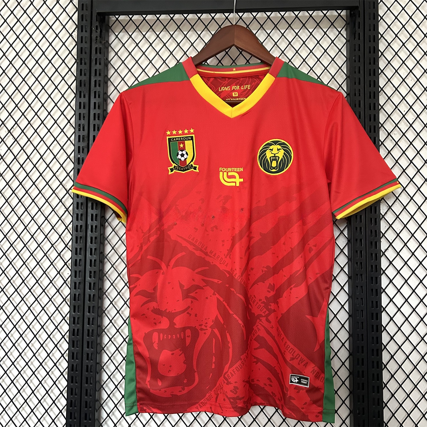 Cameroon 25-26 Away Jersey - Fans Version - ReplicasJersey