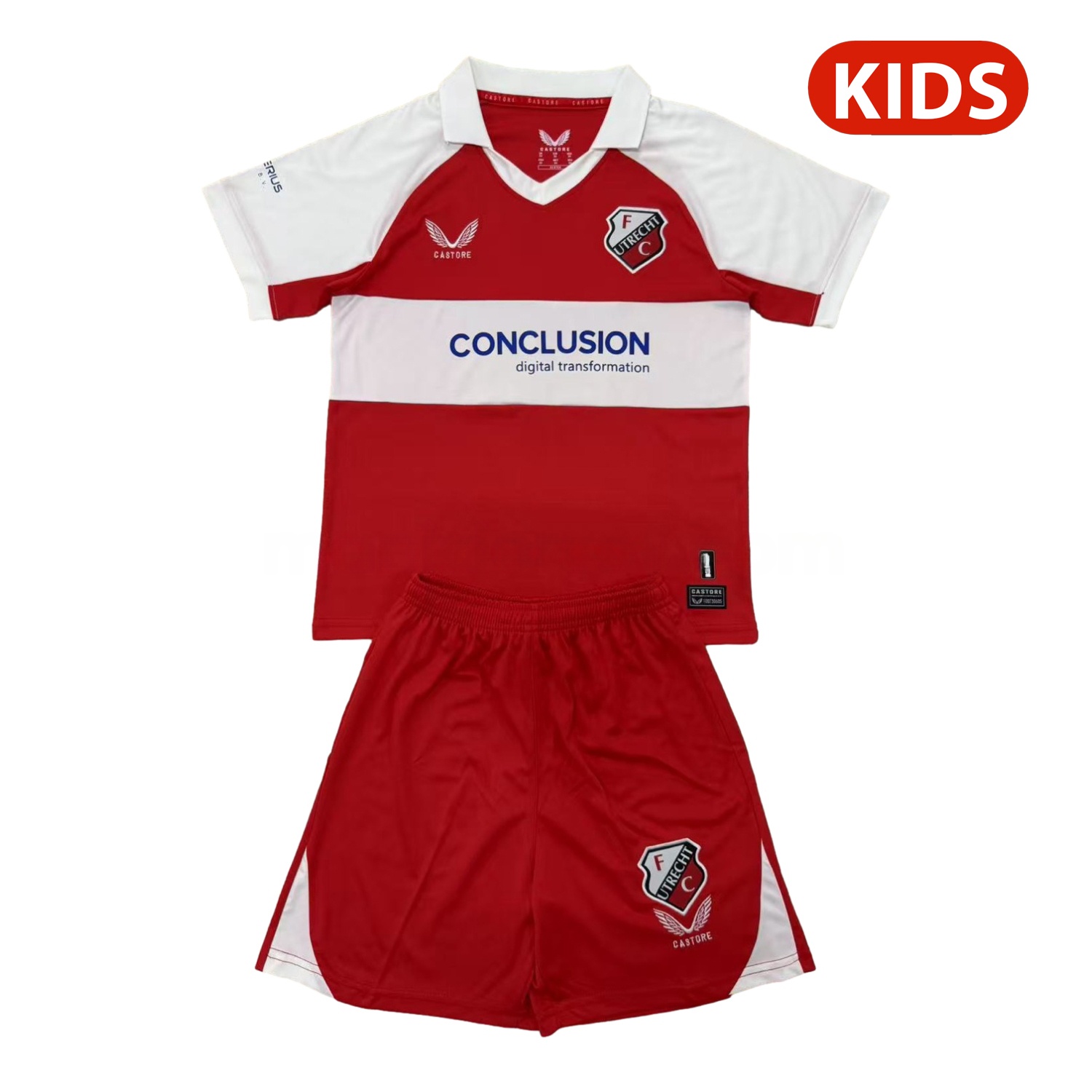 Utrecht 24-25 Fourth Kids Kit - ReplicasJersey