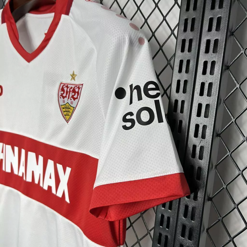 VfB Stuttgart 24-25 Home Stadium Jersey - Fans Version - ReplicasJersey