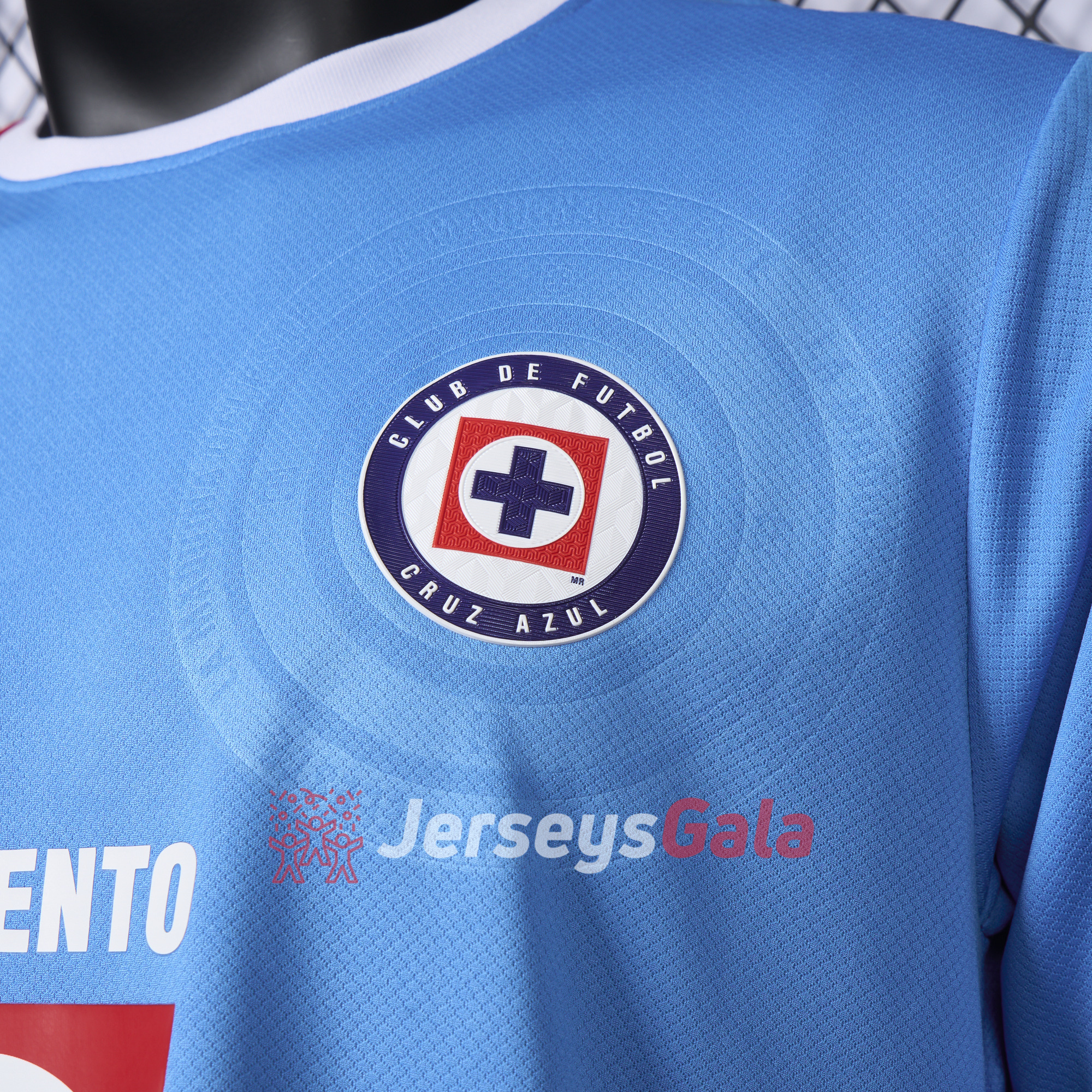 Cruz Azul 24-25 Home Long Sleeve Jersey - Player Version - ReplicasJersey