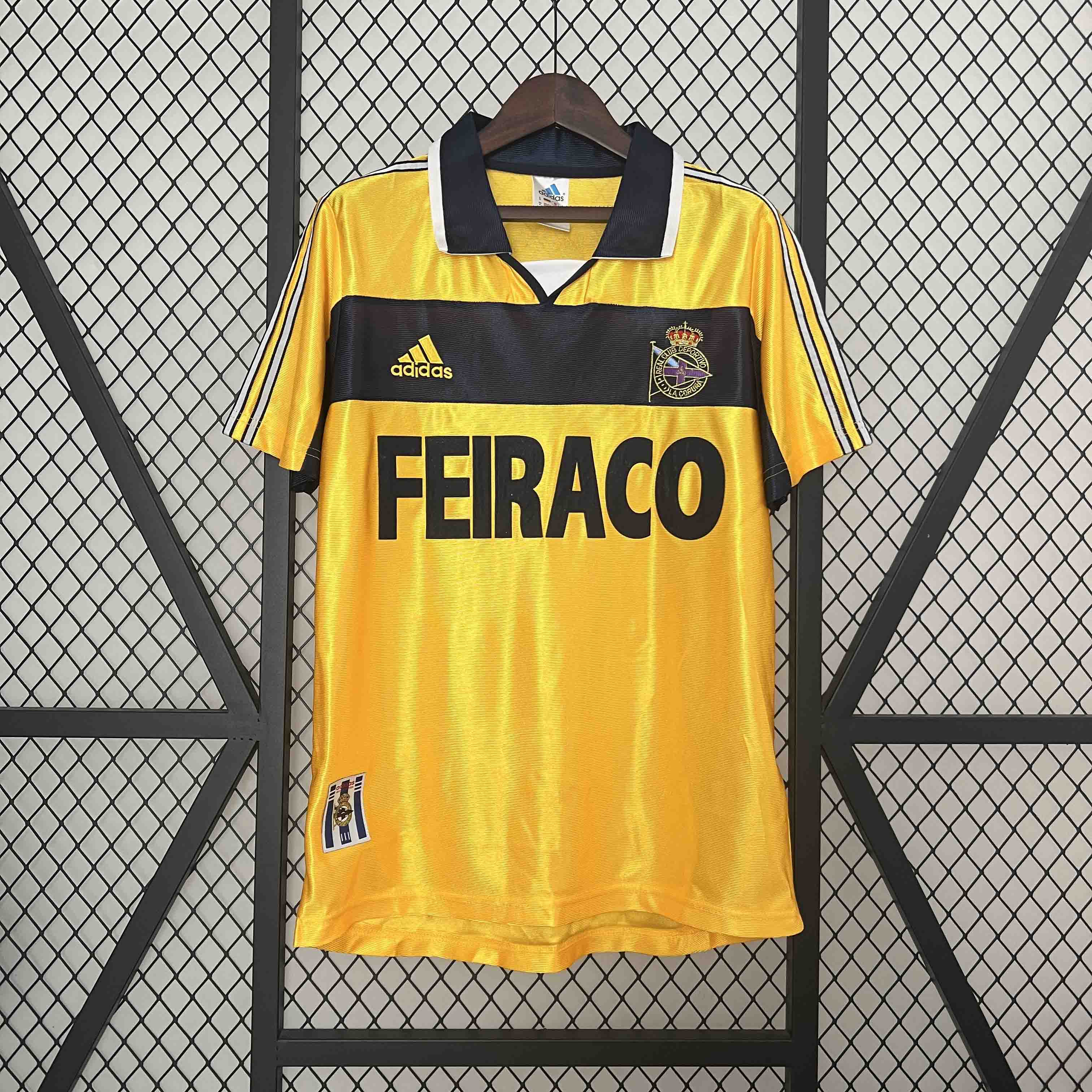 Retro Deportivo de La Coruña 1999-00 Third Jersey - ReplicasJersey