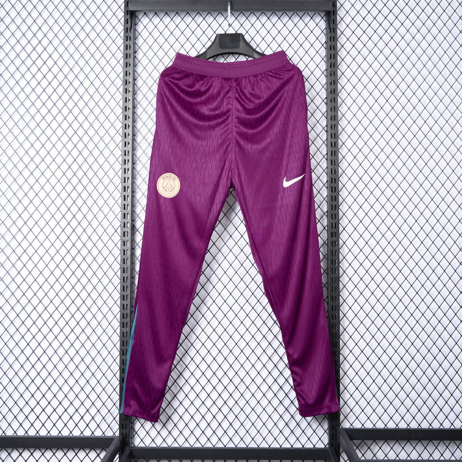 Paris Saint-Germain PSG 24-25 Purple-Red Training Pants - Player Version - ReplicasJersey