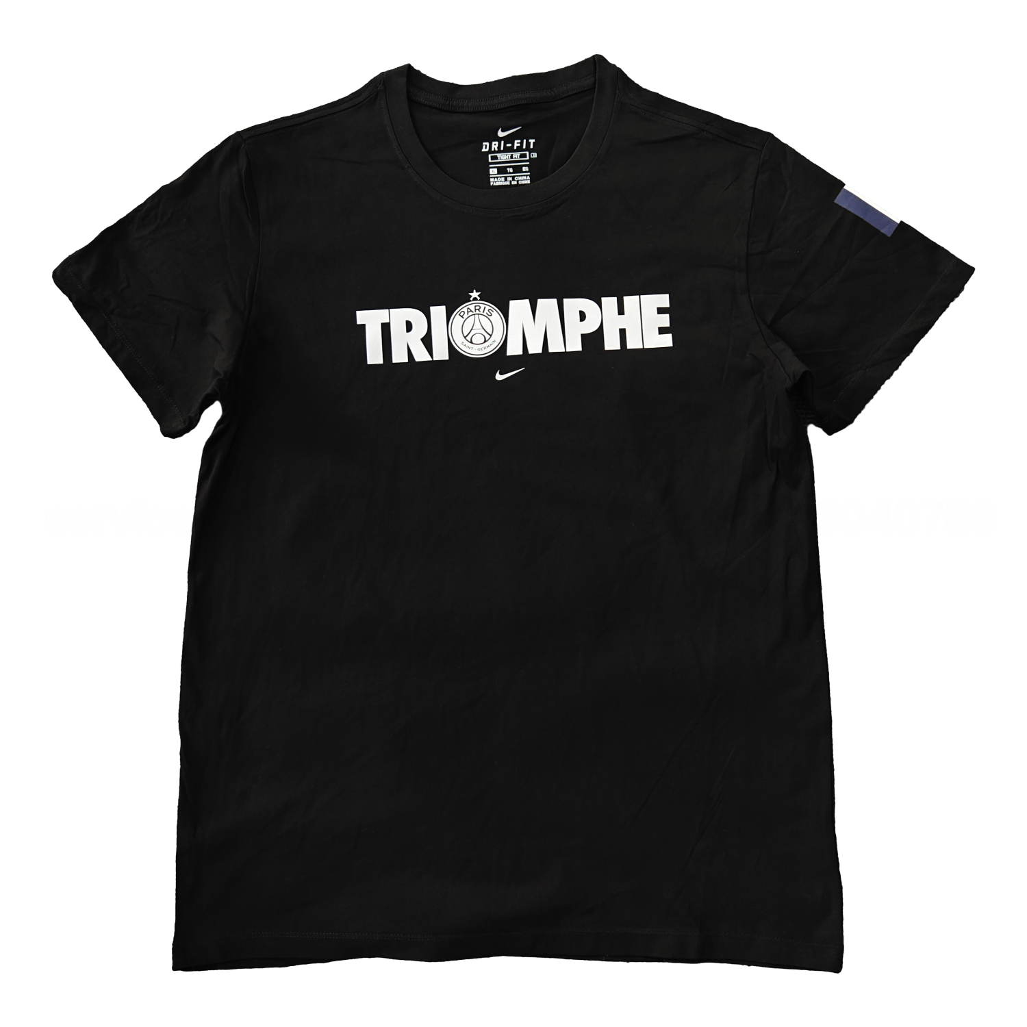 Paris Saint-Germain PSG 2025 Champions League Commemorative Black T-shirt - ReplicasJersey