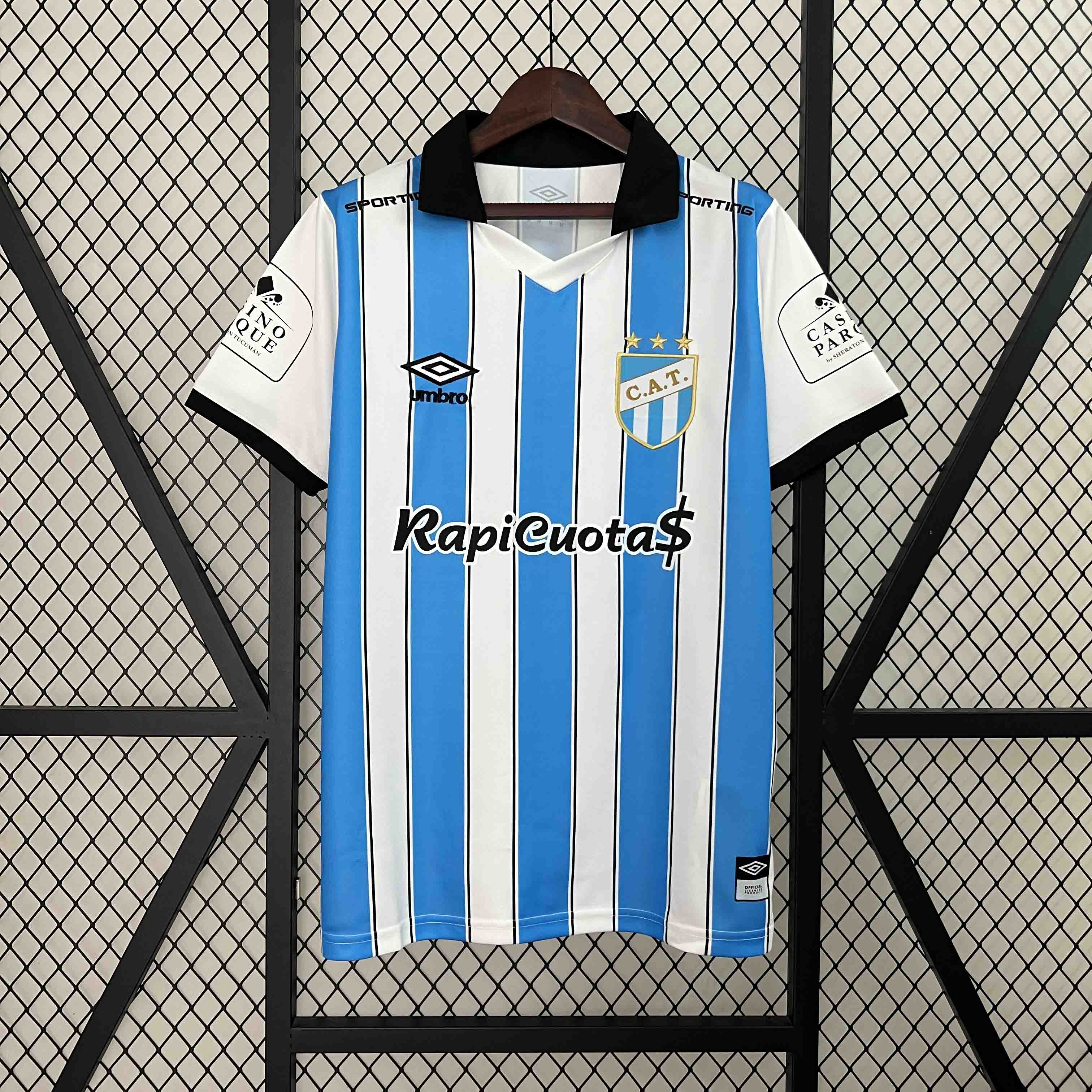 Atlético Tucumán 24-25 Home Stadium Jersey - Fans Version - ReplicasJersey