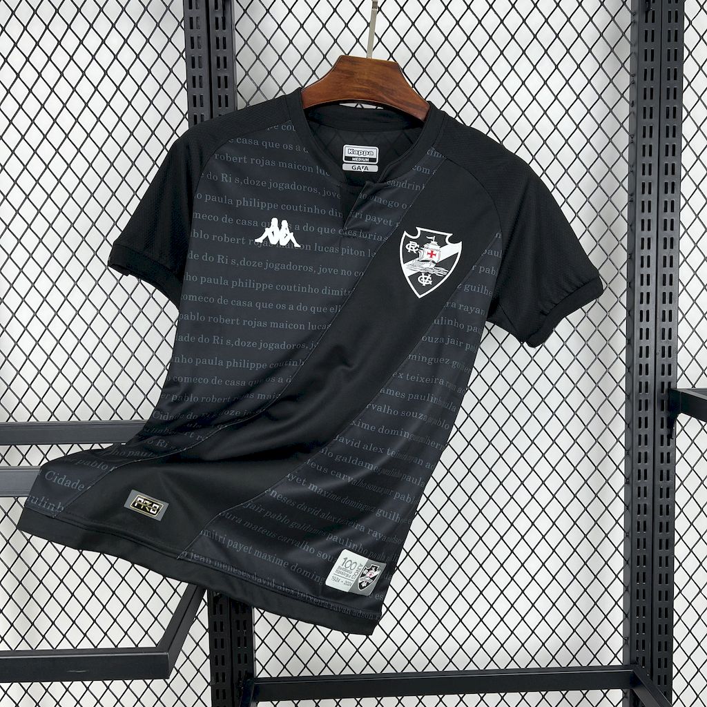 Vasco da Gama 24-25 Black GK 3 Jersey - Fans Version - ReplicasJersey