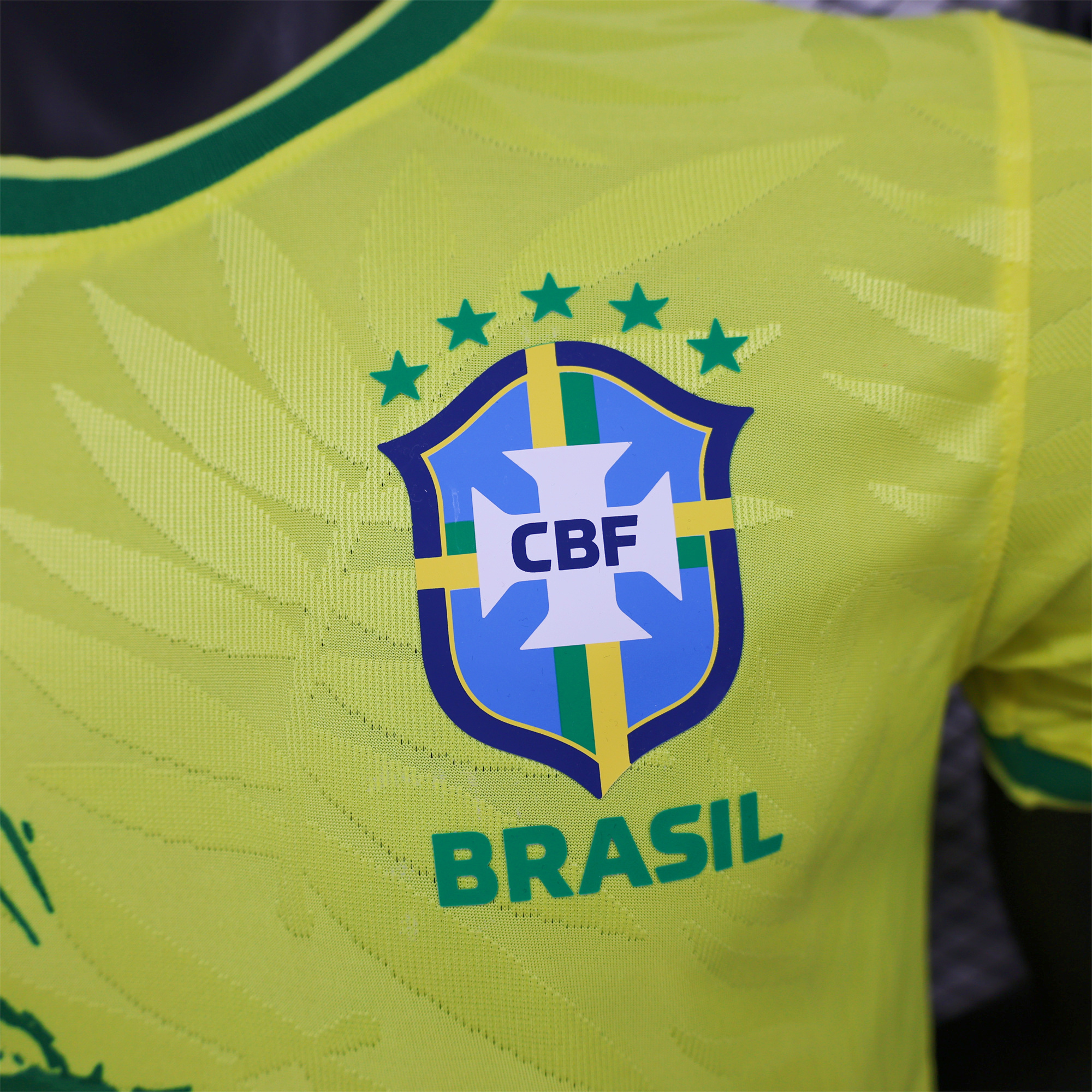 Brazil 2024 Yellow Dove Special Edition Jersey - Player Version - ReplicasJersey
