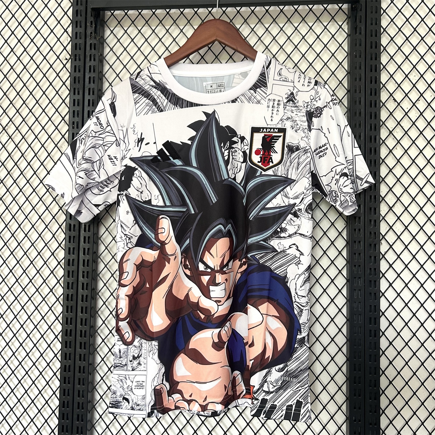 Japan 25-26 Dragon Ball Comics Kamehameha White Special Jersey - Fans Version - ReplicasJersey