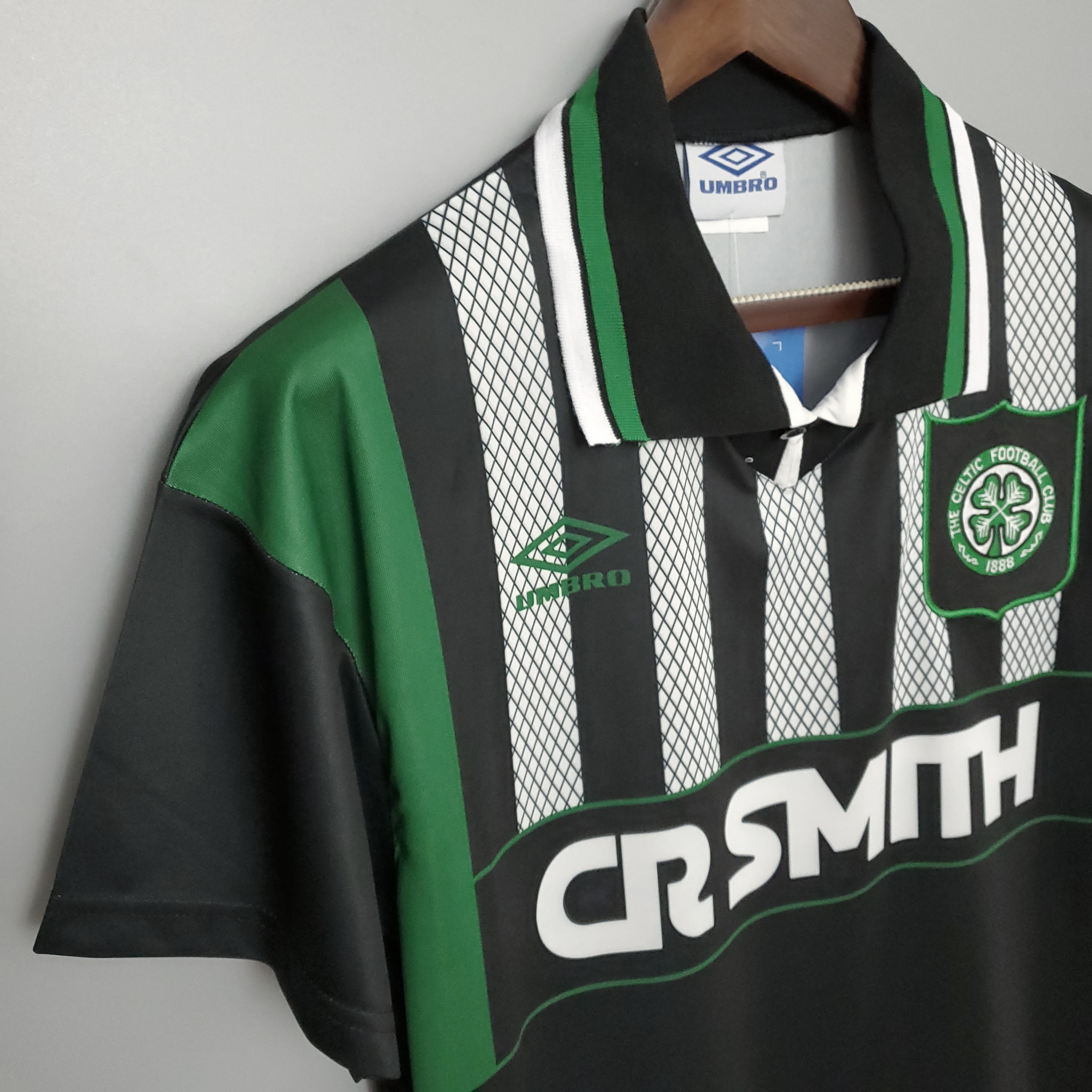 Retro Celtic 1994-95 Away Stadium Jersey - ReplicasJersey