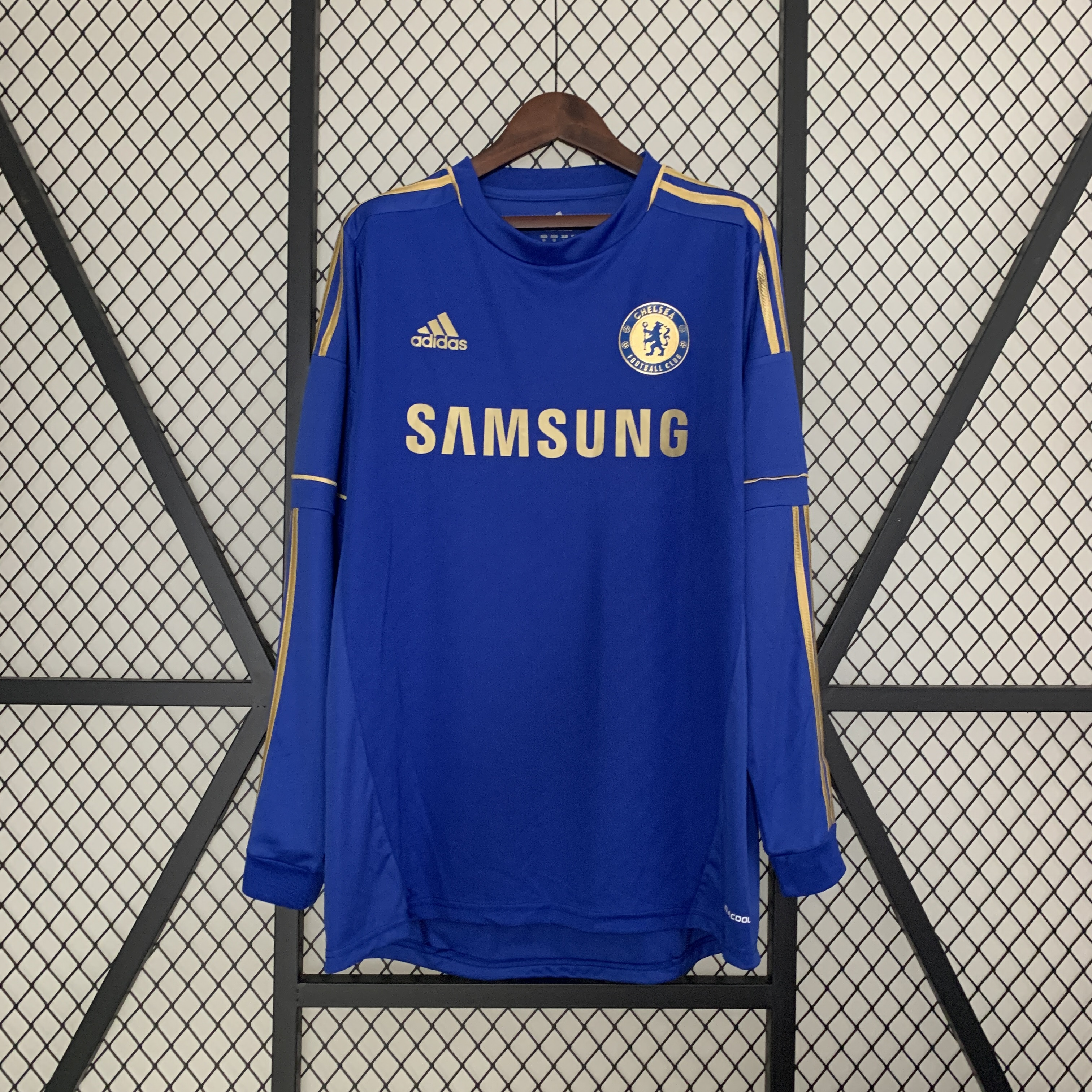 Retro CHELSEA 2012-13 Home Stadium Long Sleeve Jersey - ReplicasJersey